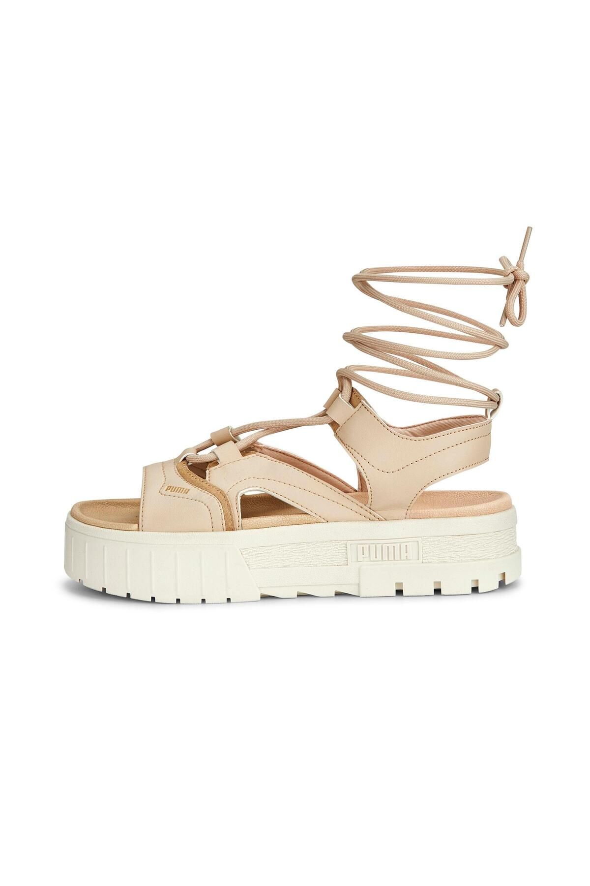 Puma sandals sale women beige