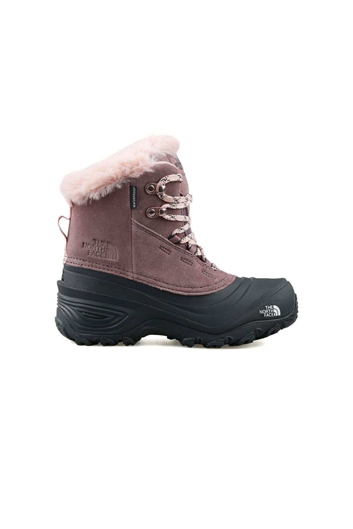 The North Face Snow Boots Purple Flat Trendyol