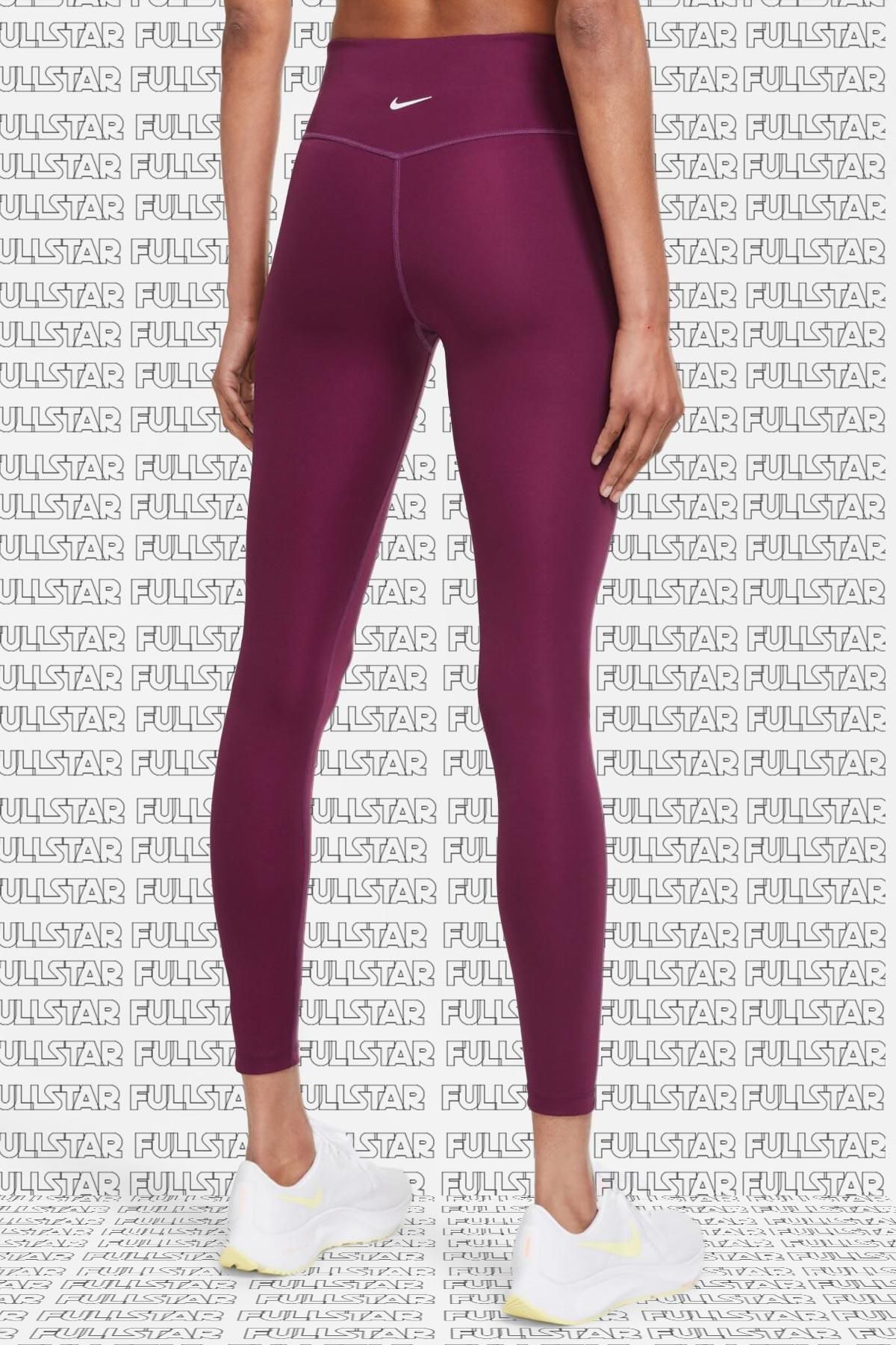 Burgundy online nike leggings