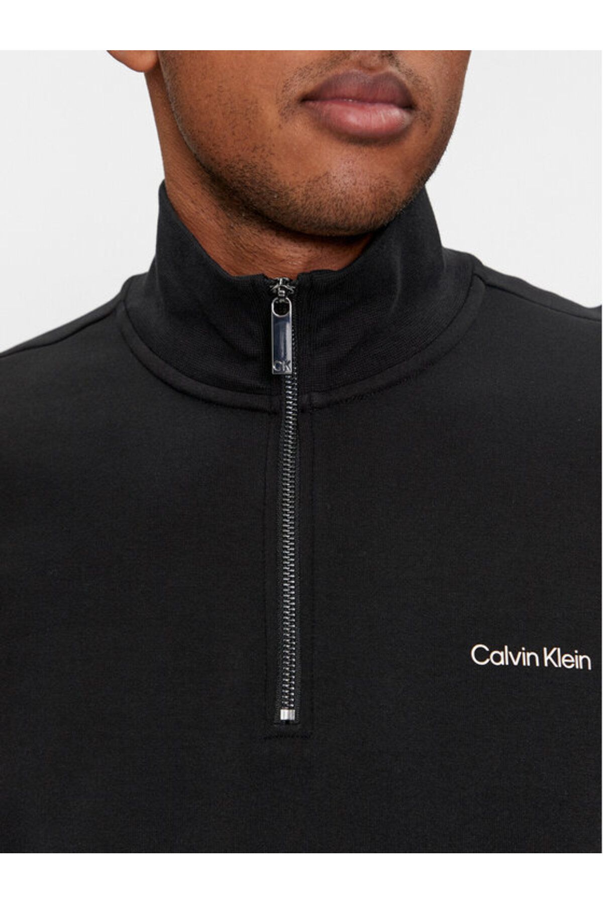 Calvin Klein Sweater Black Oversize Trendyol