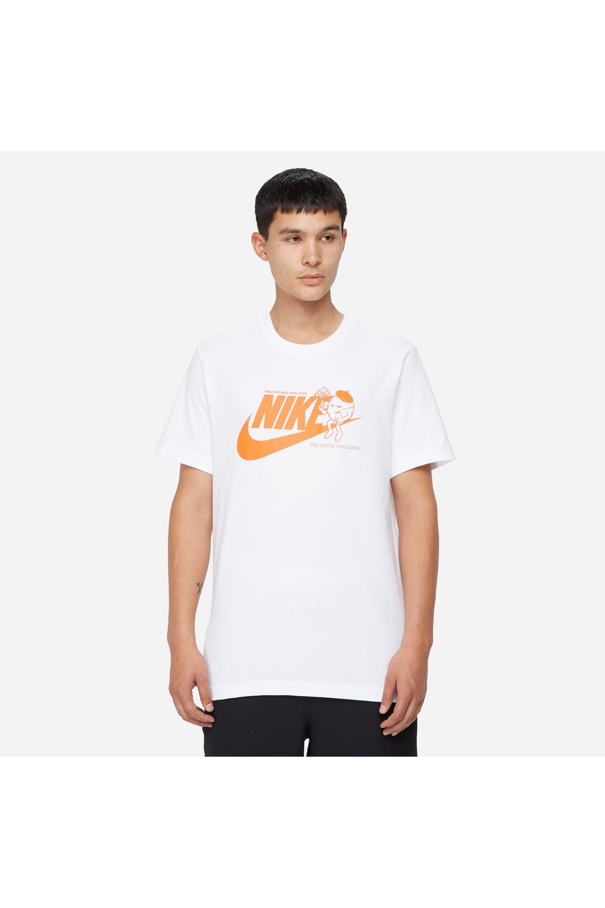 Nike Sports T-Shirt - White - Regular fit - Trendyol