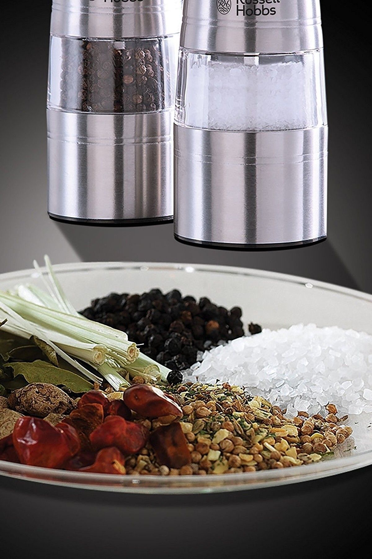 Russell Hobbs Automatic Salt And Pepper Grinder Mills 23460 56