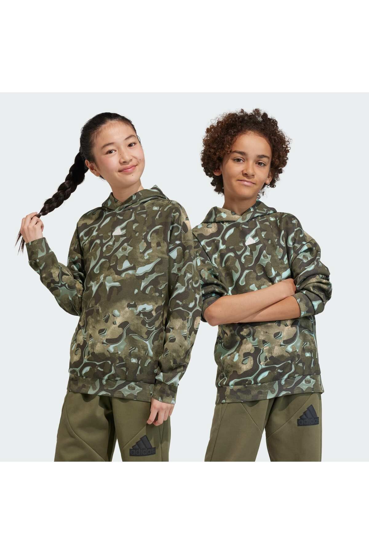 Khaki adidas cheap jumper