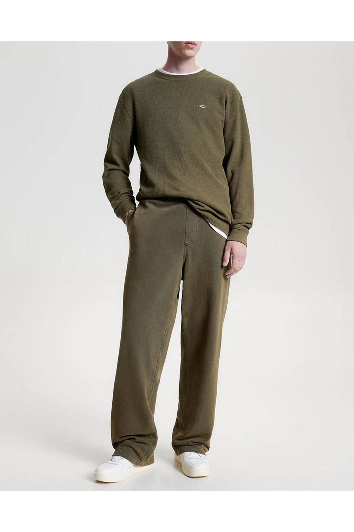 Tommy Hilfiger Sweater Green Trendyol