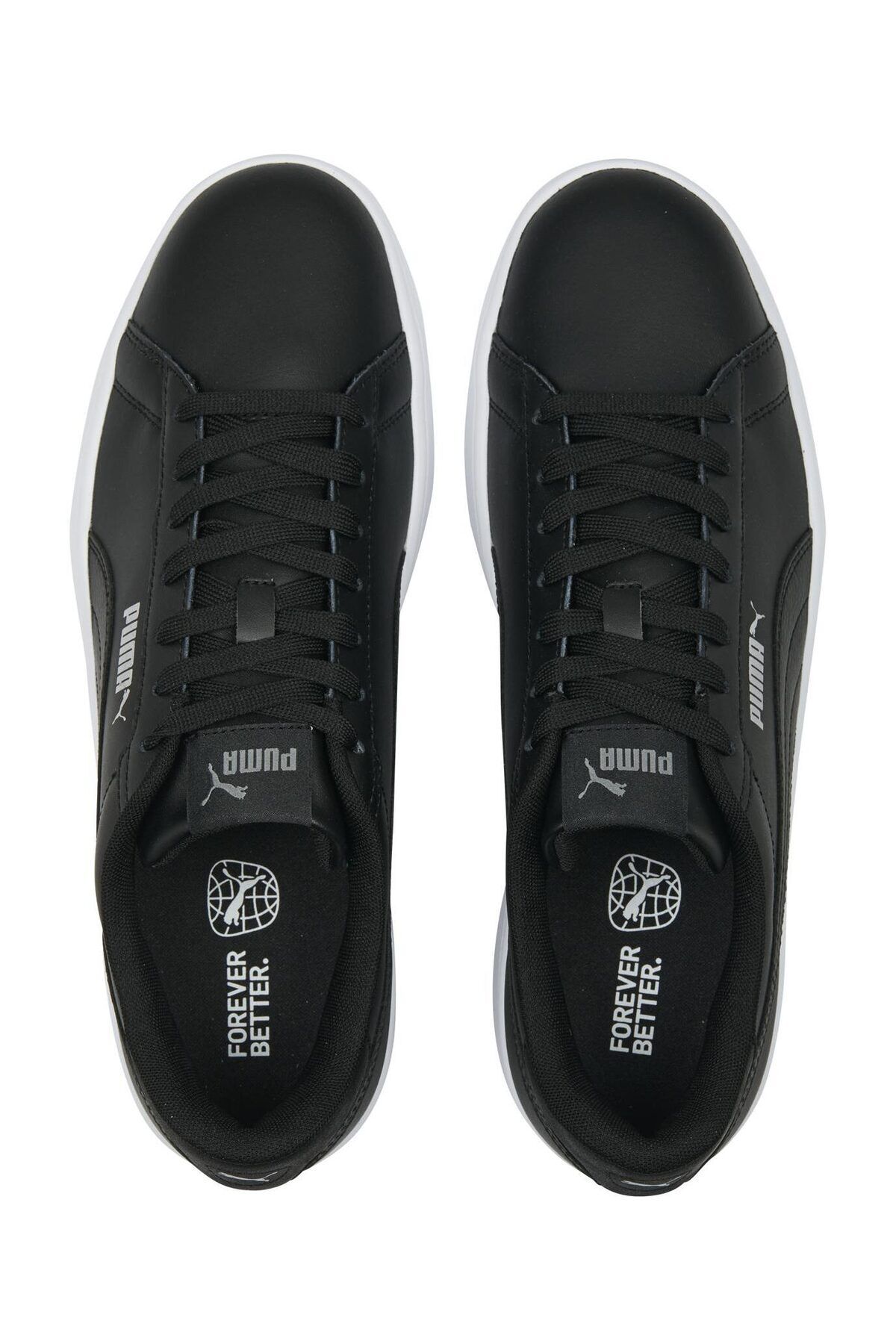 Puma court breaker black discount