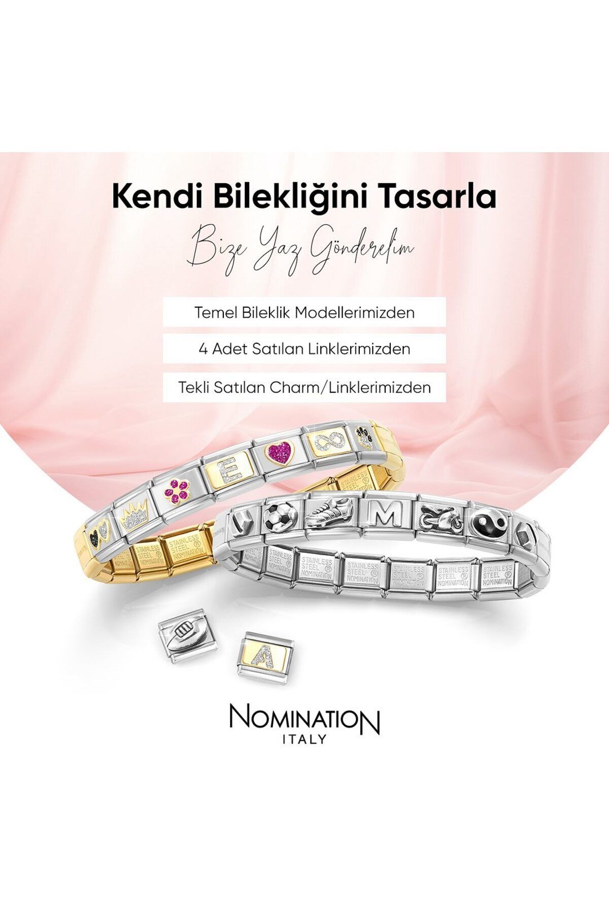 Classic Gold Collection: Composable Jewelry by Nominaton Italy