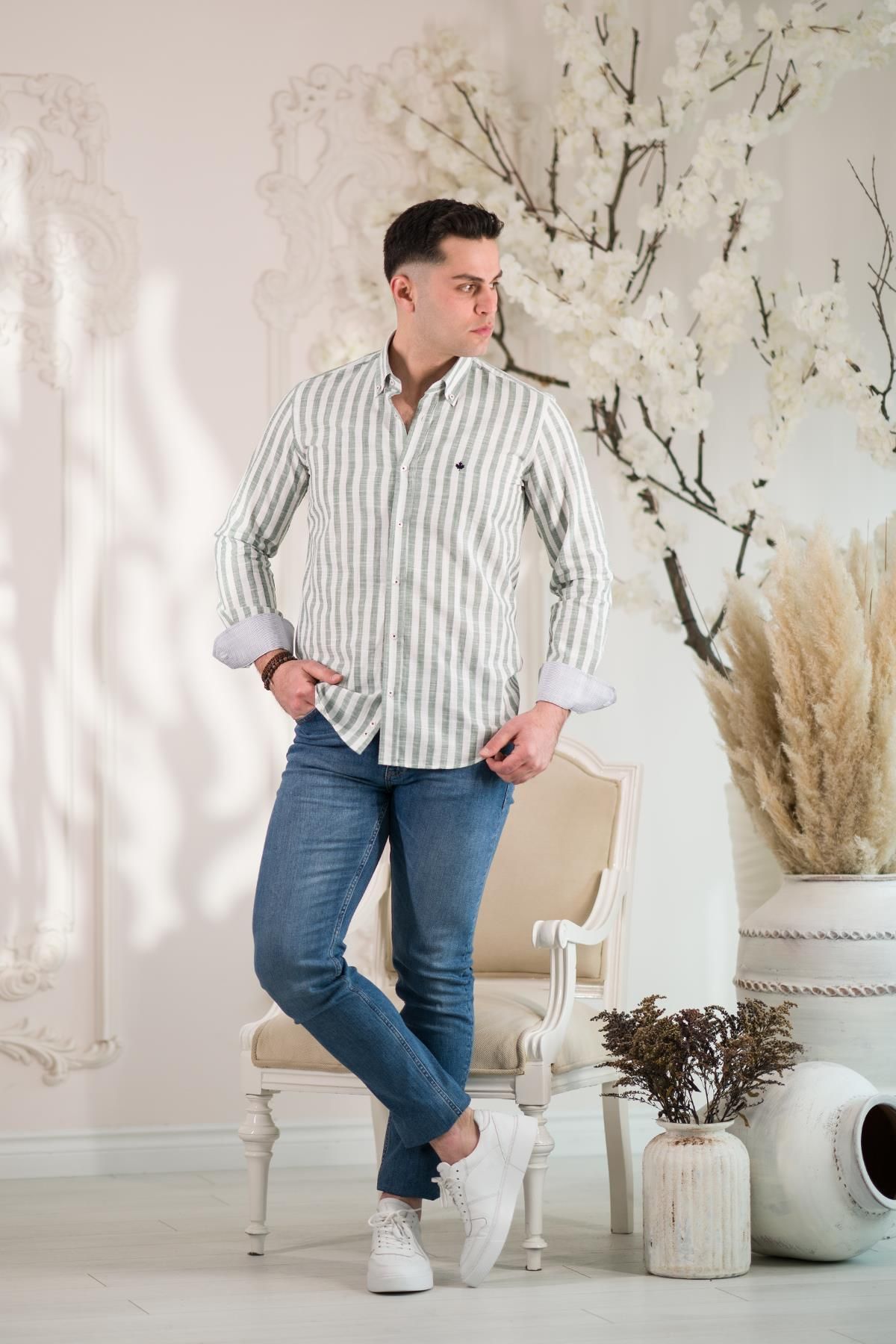 Thick dress shirt top