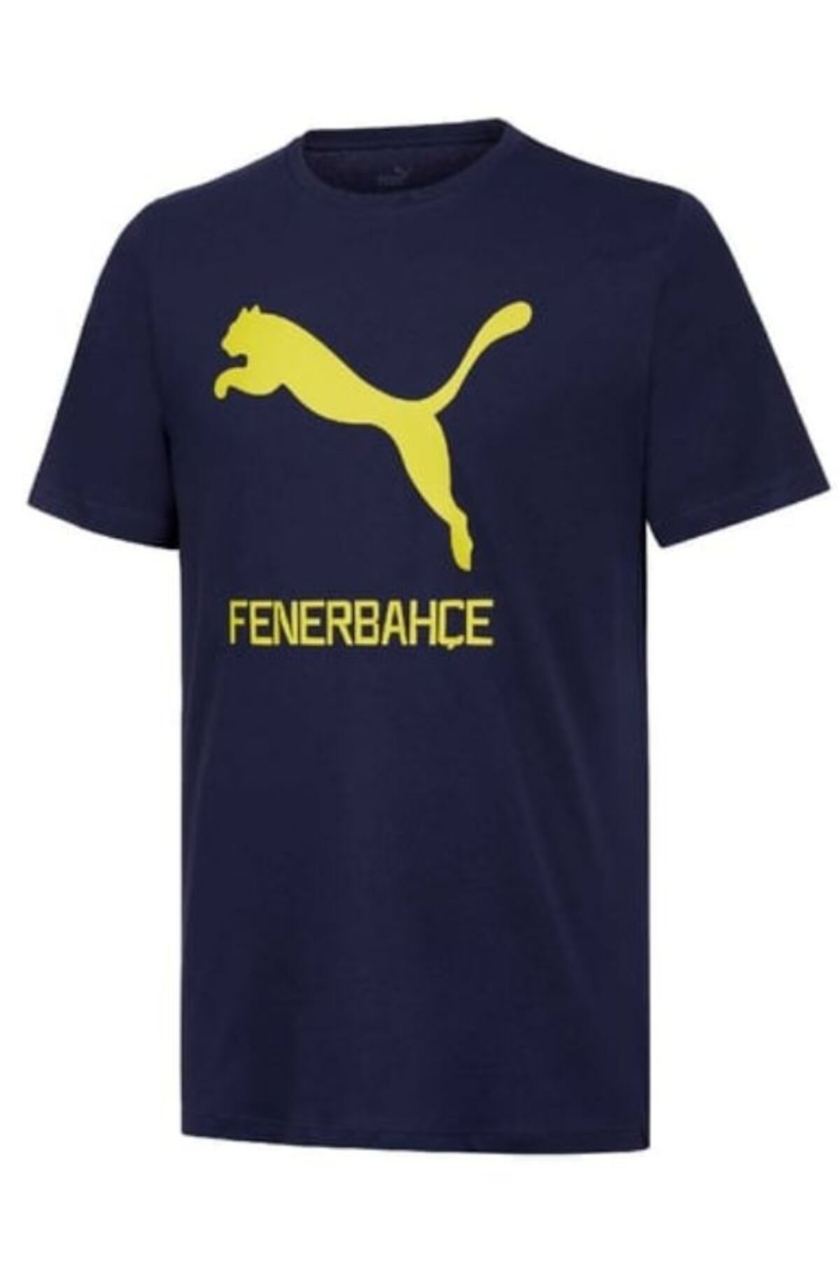 Navy top blue pumas