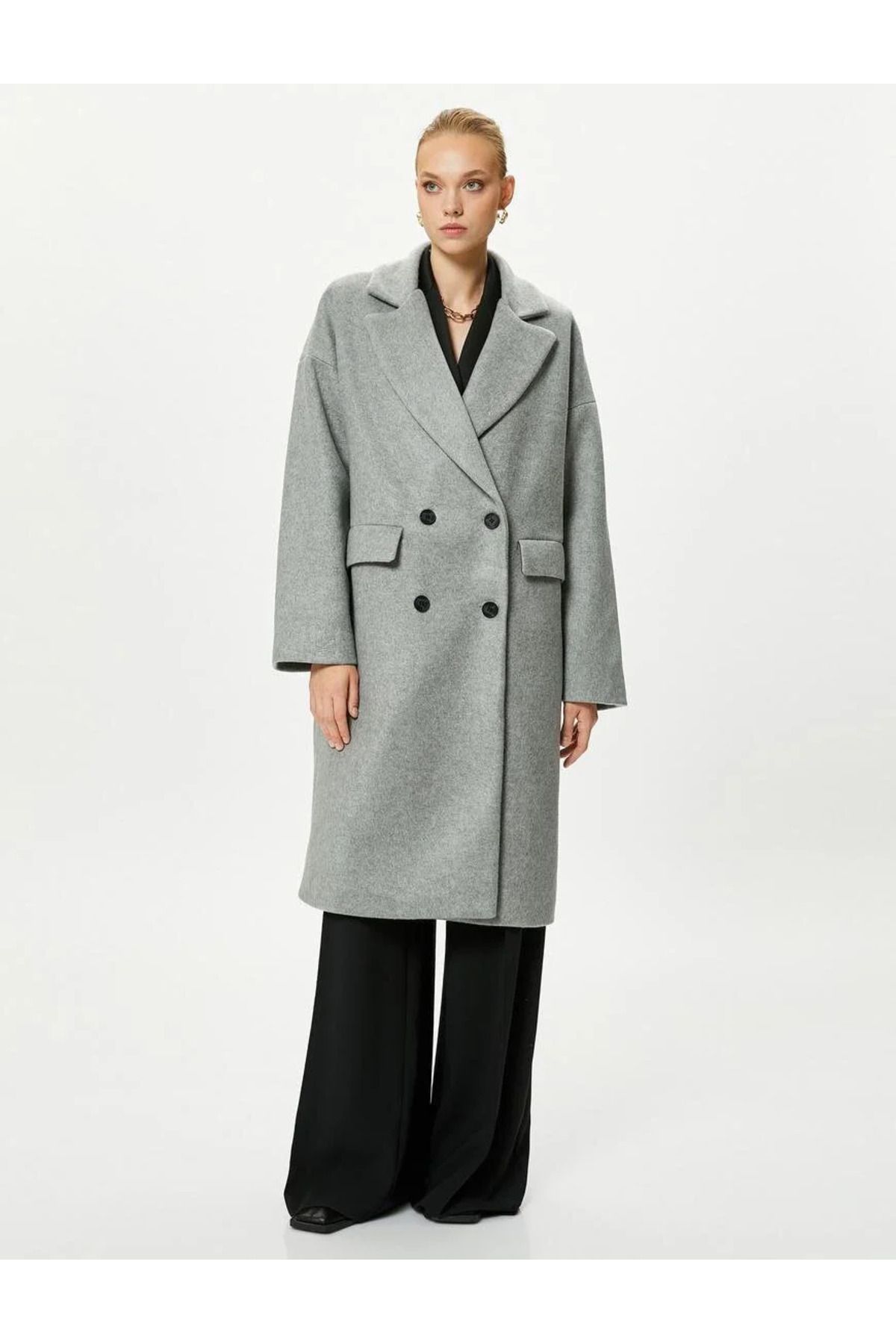 Gray overcoat deals