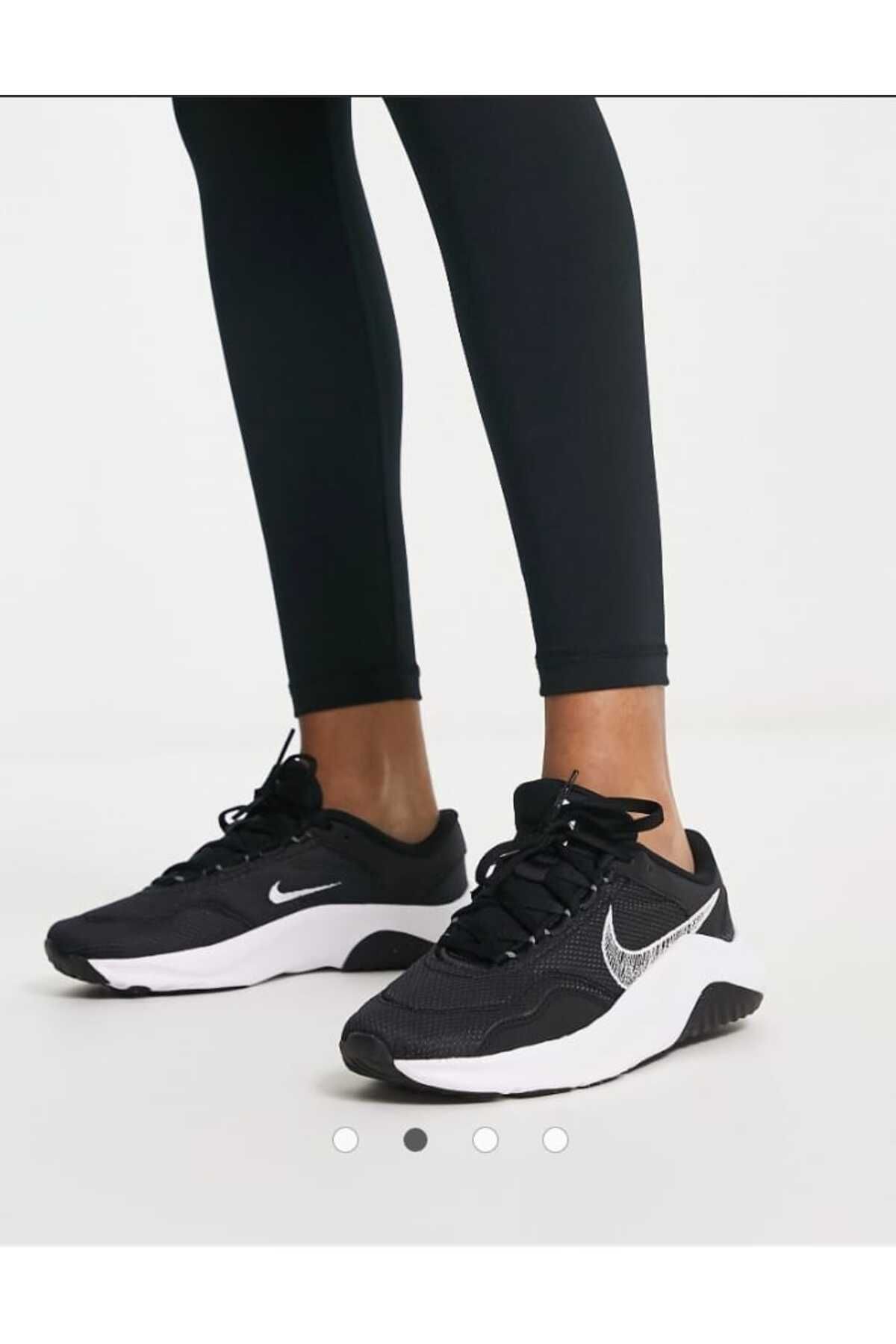 Nike training legend trainers in hotsell triple black