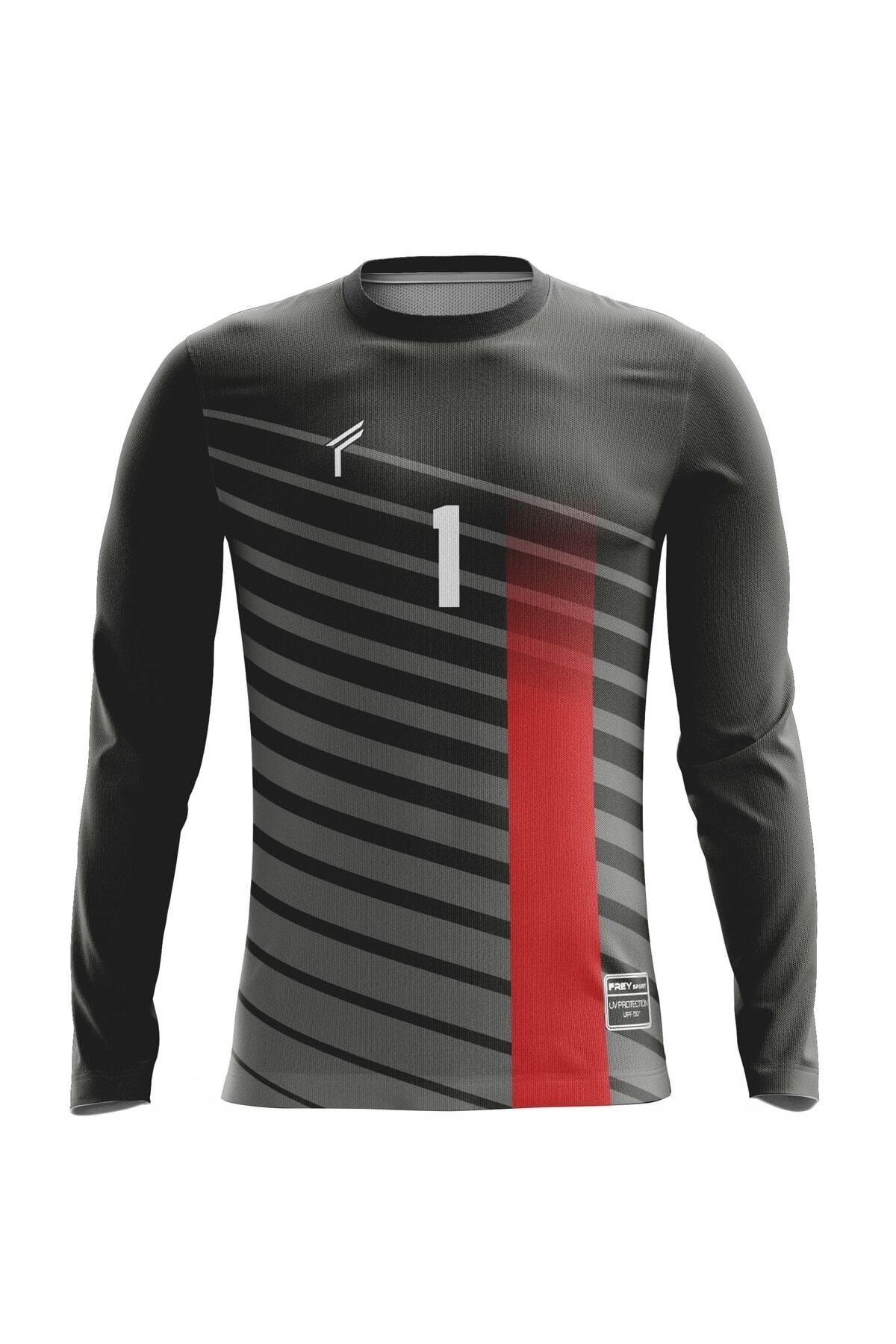 Black goalkeeper shirt sale