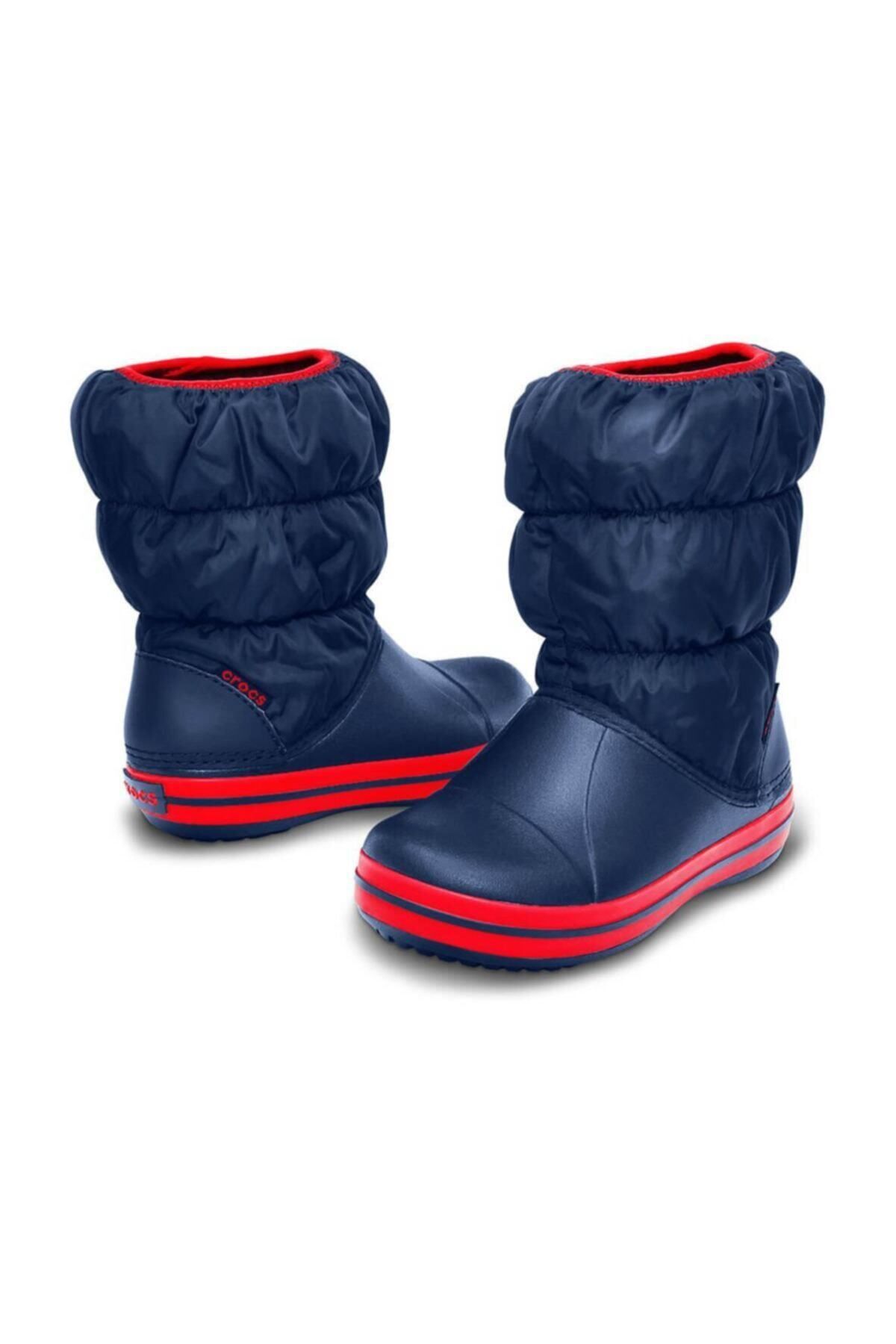 Crocs WINTER PUFF BOOT KIDS Saks Unisex Children s Boots 100528259