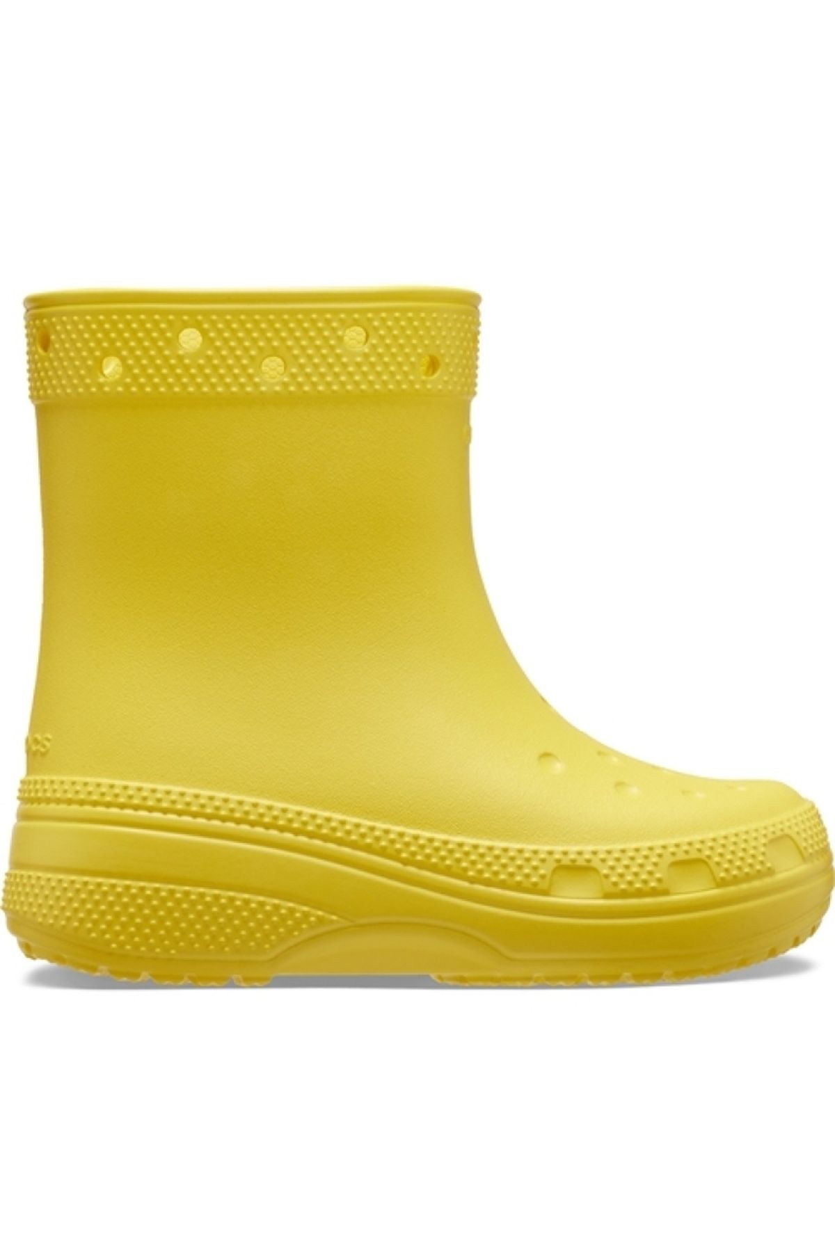 Crocs Classic Boot K Navy Kids Rain Boots 208544 75Y Yellow Trendyol
