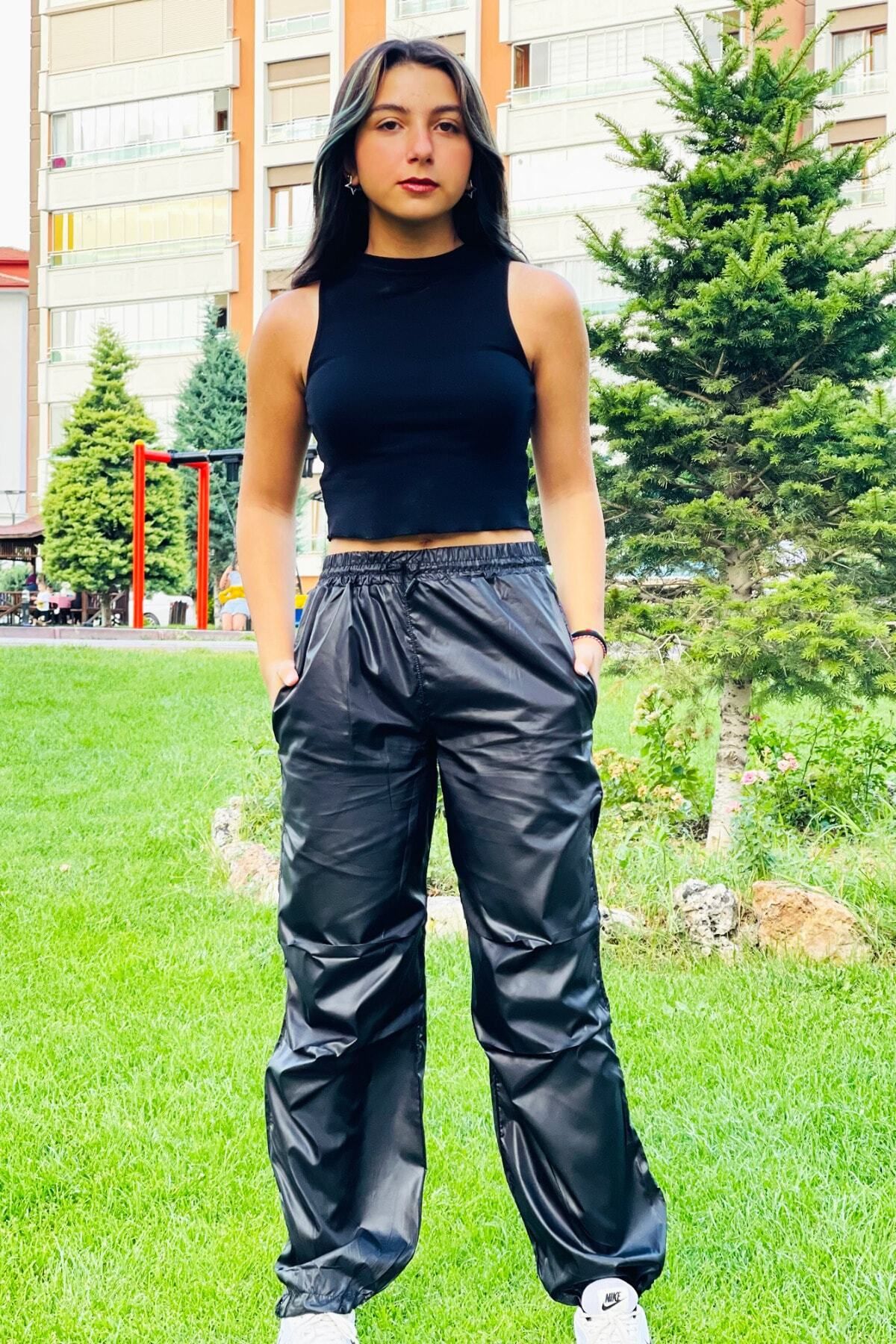 Kids high waisted pants on sale