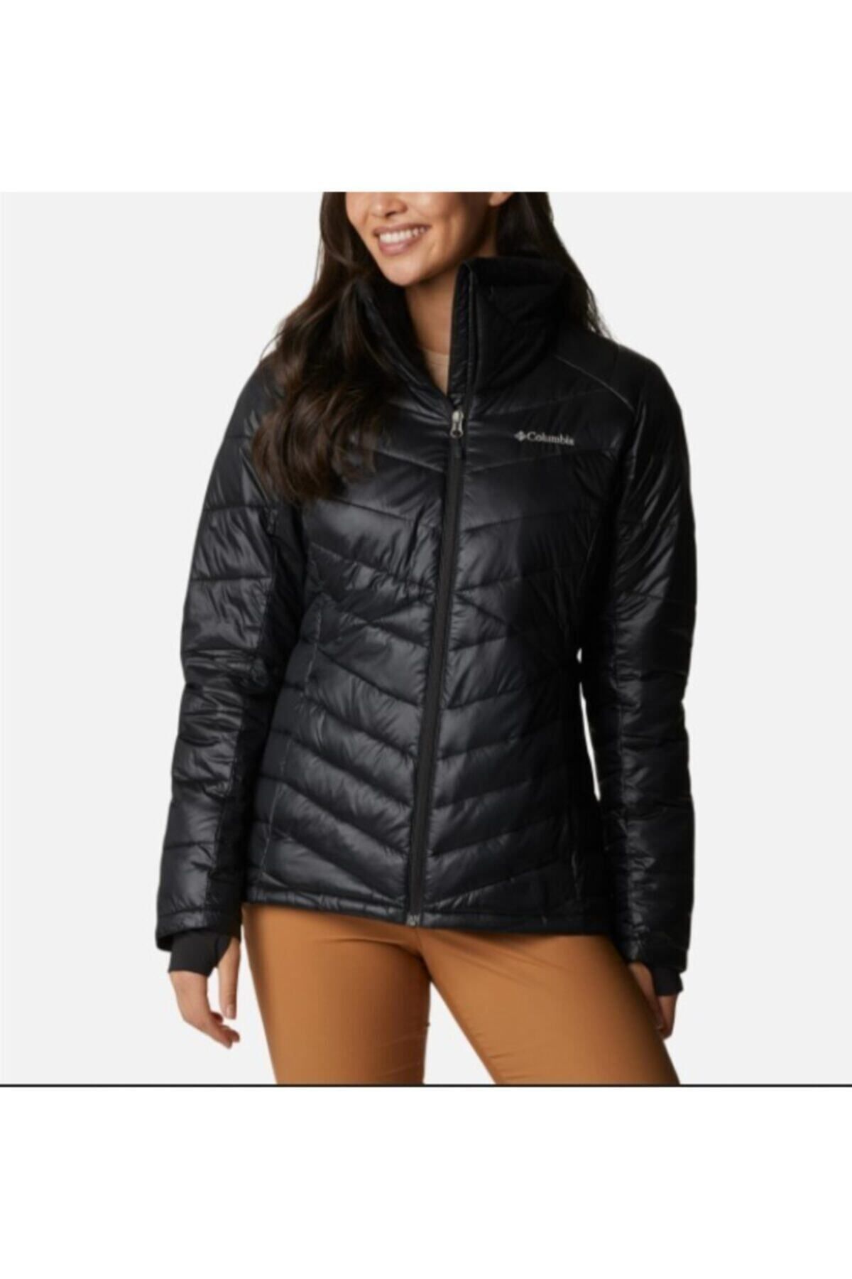 Columbia black coat clearance