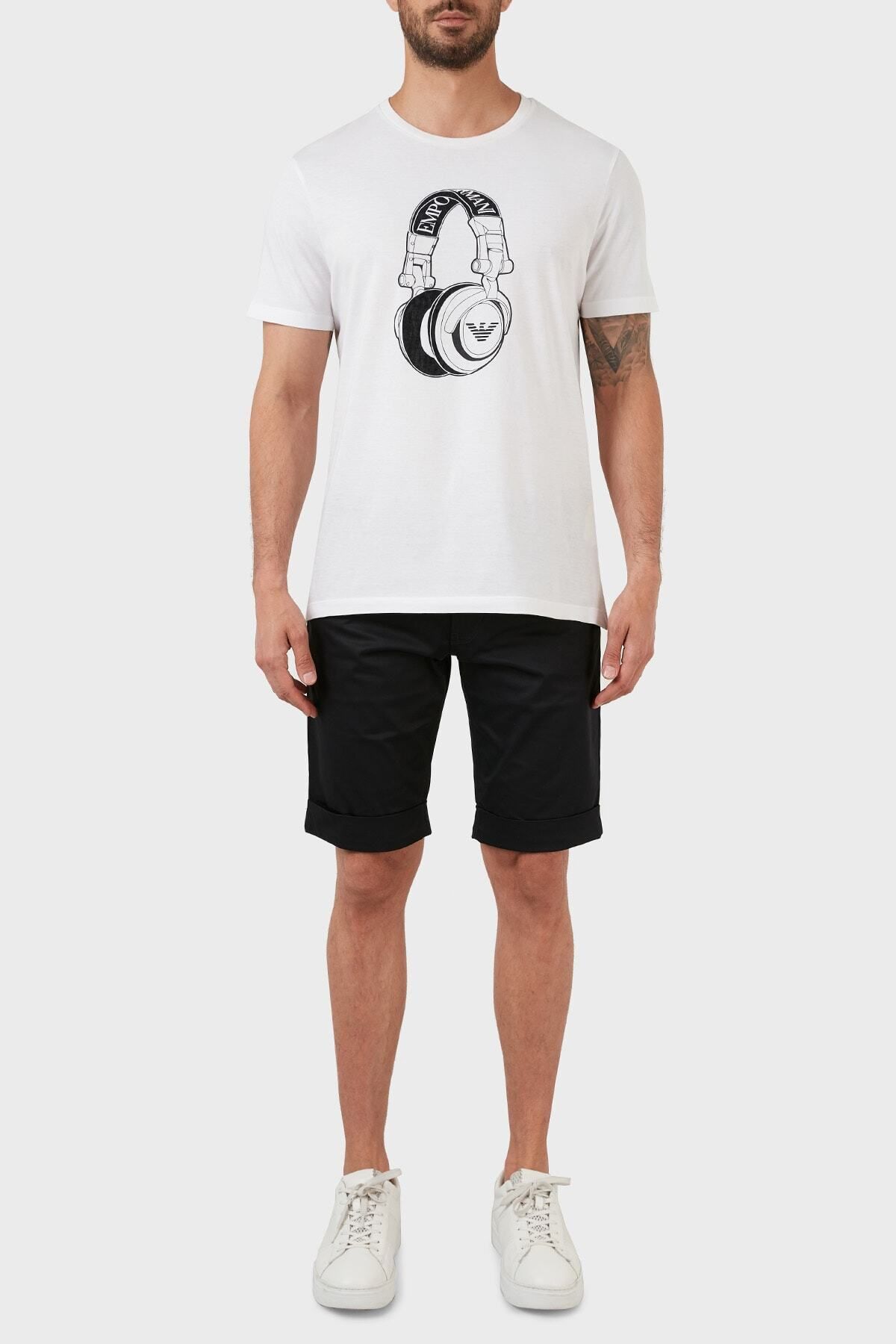 Emporio Armani Cotton Regular Fit Short Men s Short 8n1pa6 1nj7z
