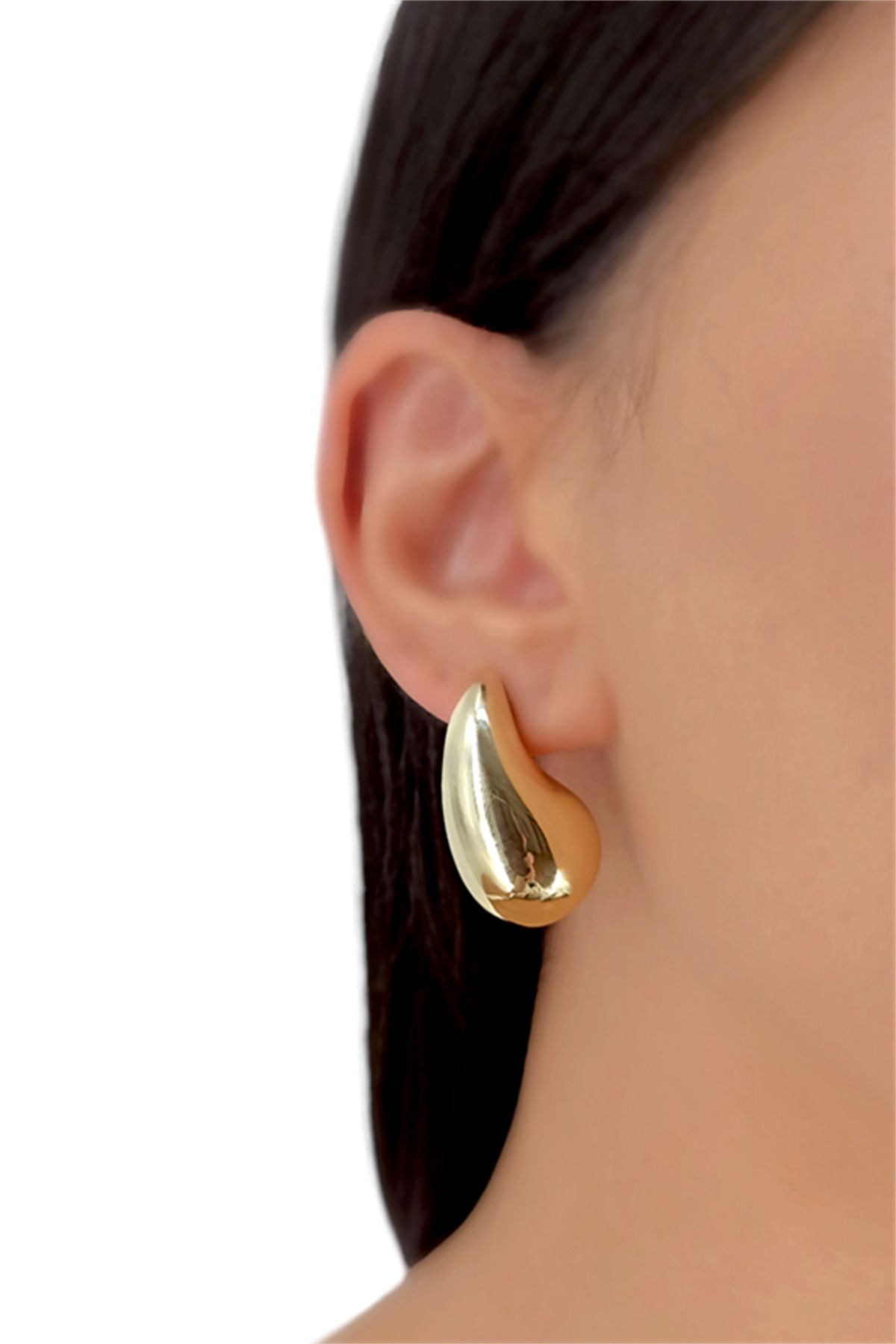 Real gold hot sale drop earrings
