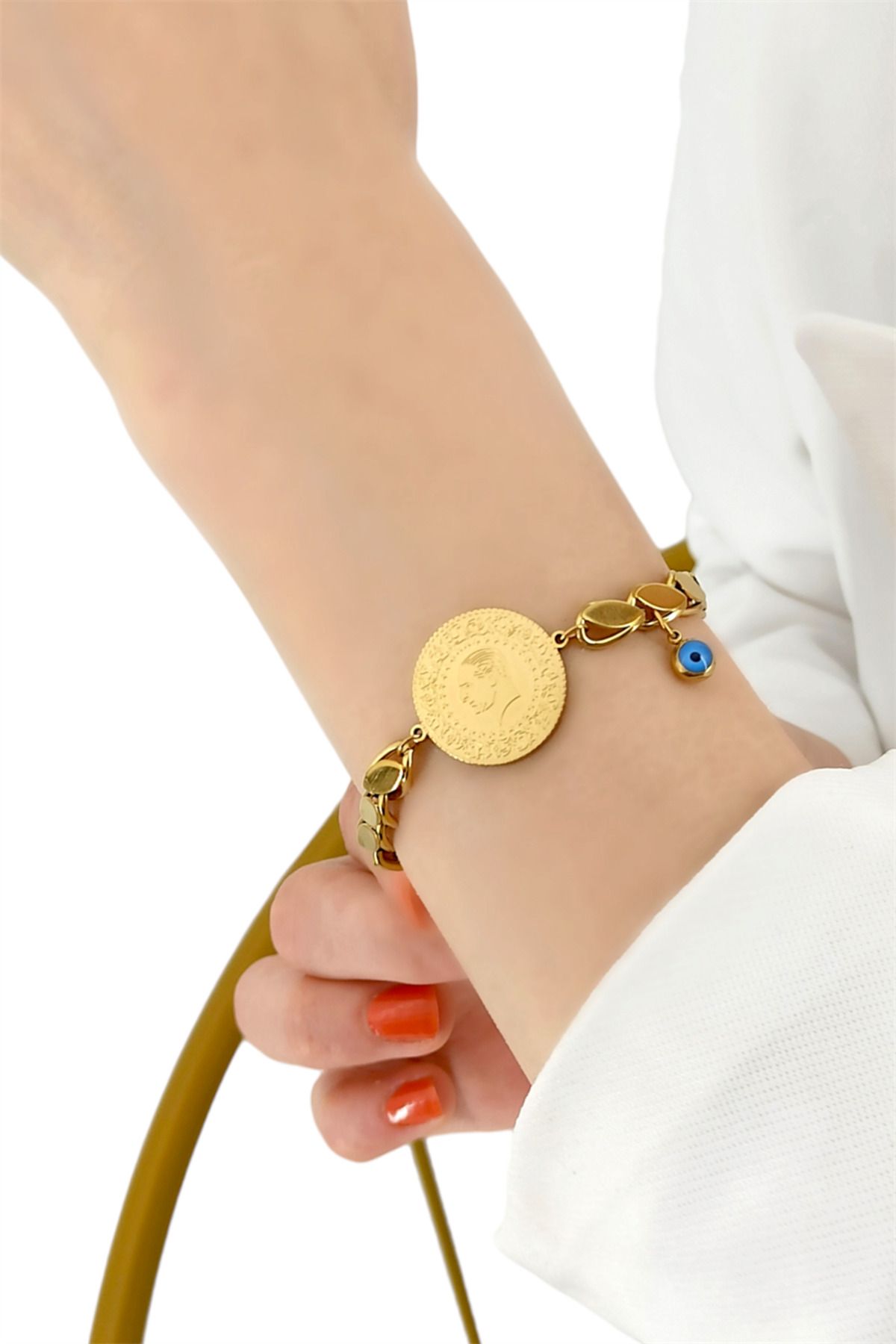 lk Accessories Steel Barley Chain Lira Bracelet TrBilek70356