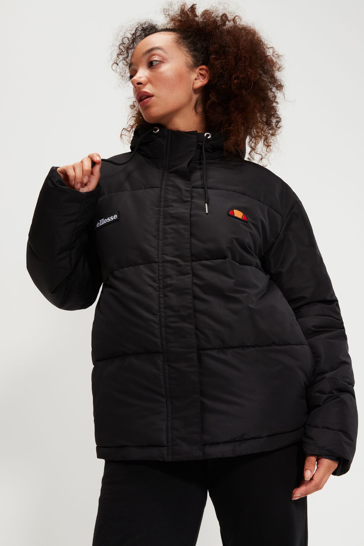 Ellesse Winter Jacket Black Puffer Trendyol