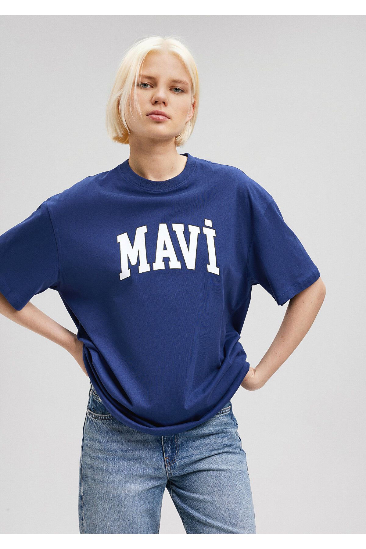 Dark blue cheap t shirt