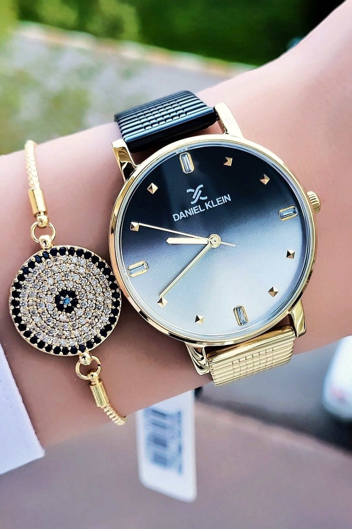 Daniel klein hotsell silver watch