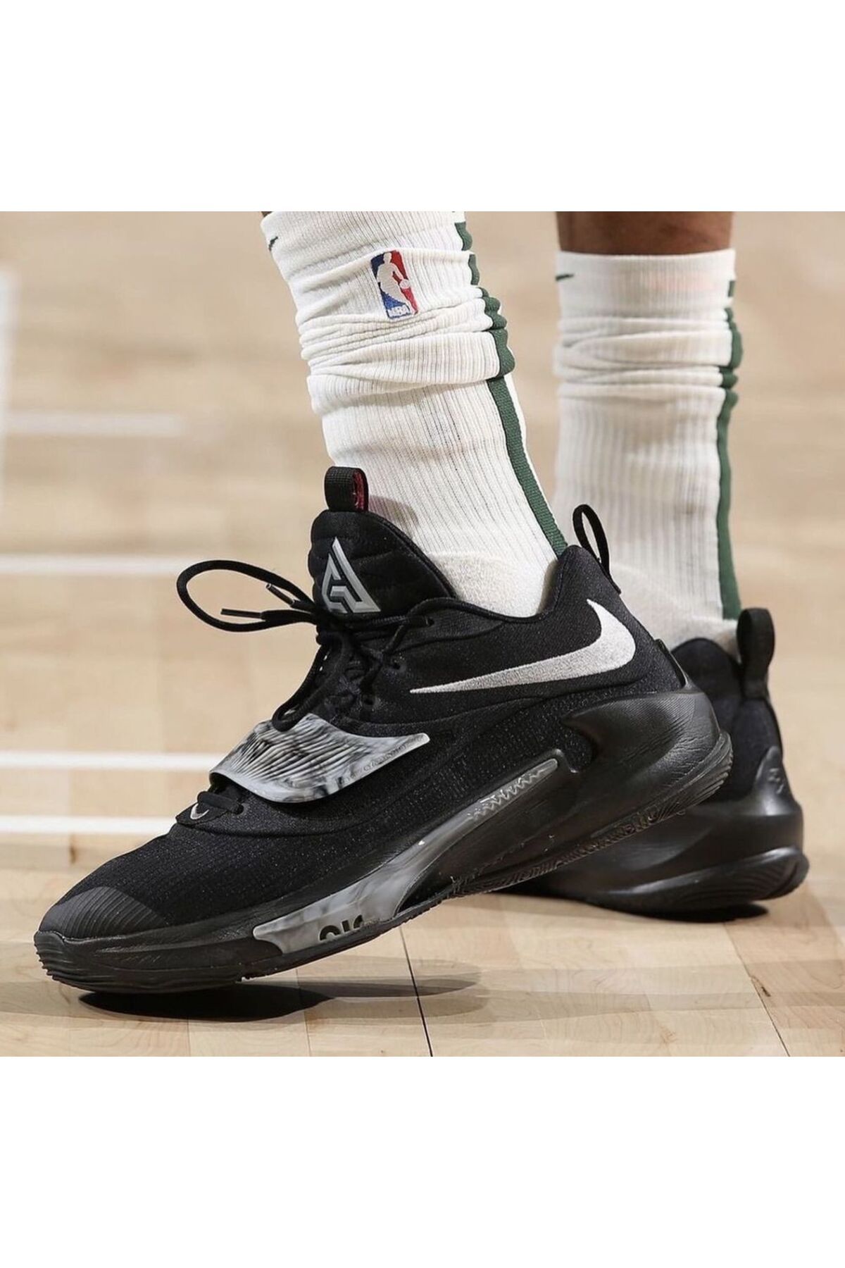 Nike Basketball Shoes Black Flat Trendyol