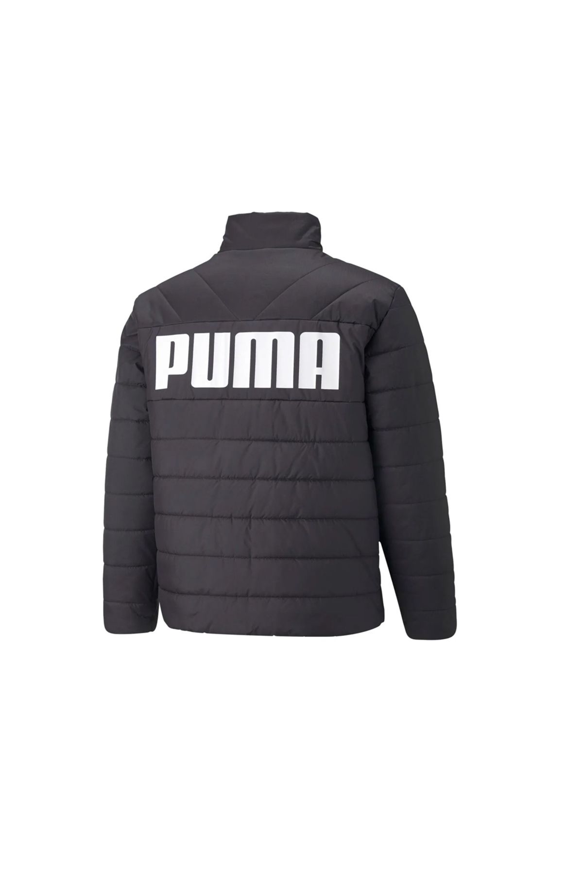 Puma essentials padded clearance long black coat