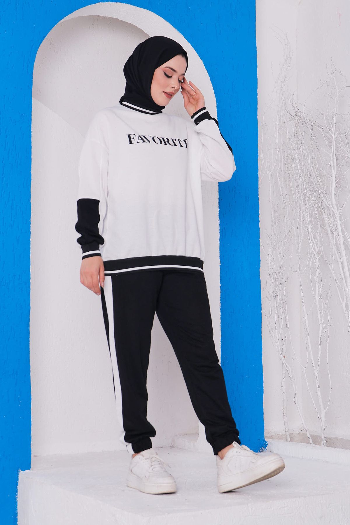 Modest tracksuit best sale
