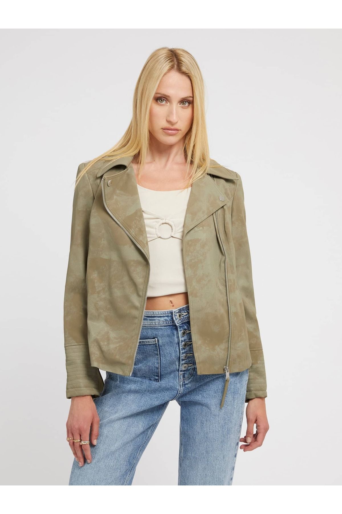 Guess sales green jacket