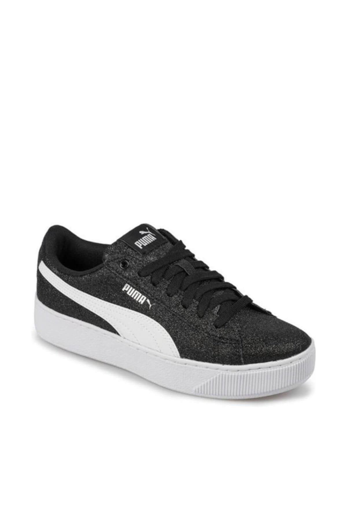 Puma VIKKY PLATFORM GLITZ Black Women s Sneaker Shoes 100351466