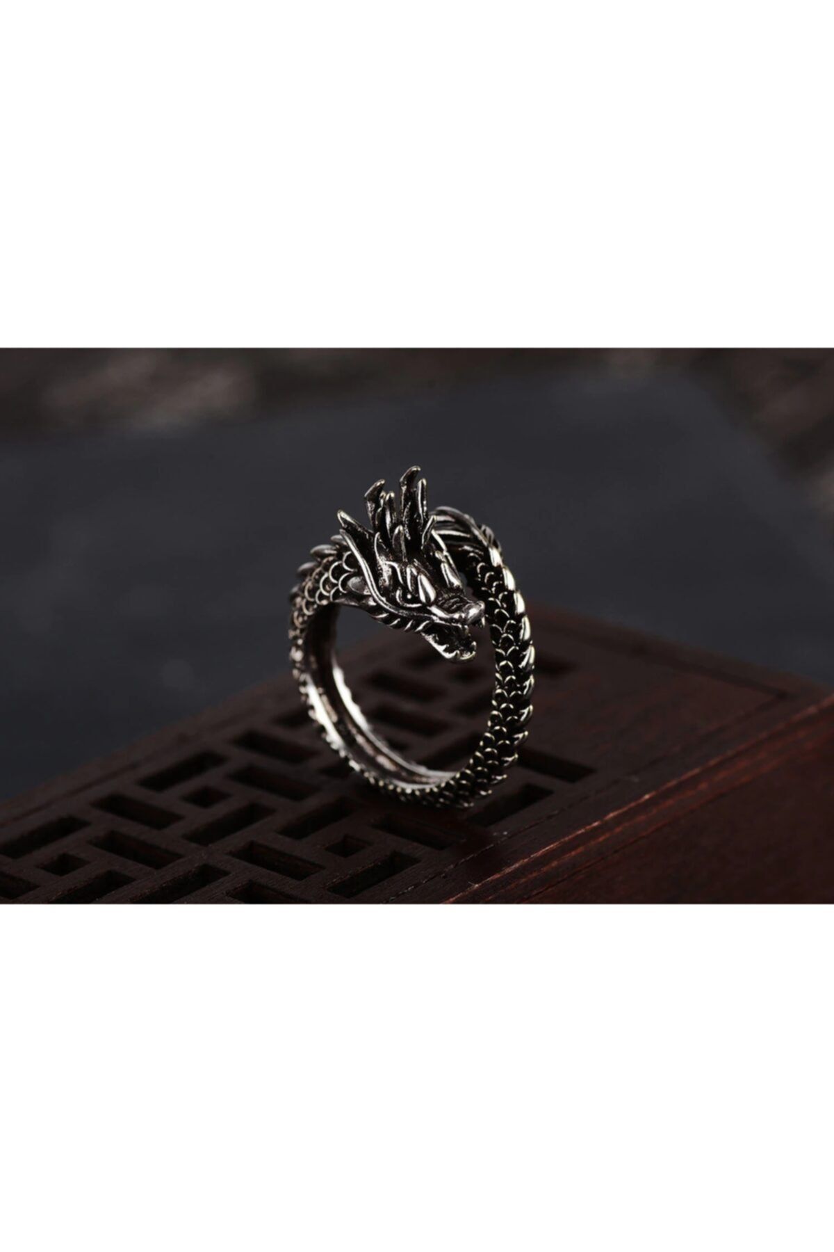 Black vintage outlet ring