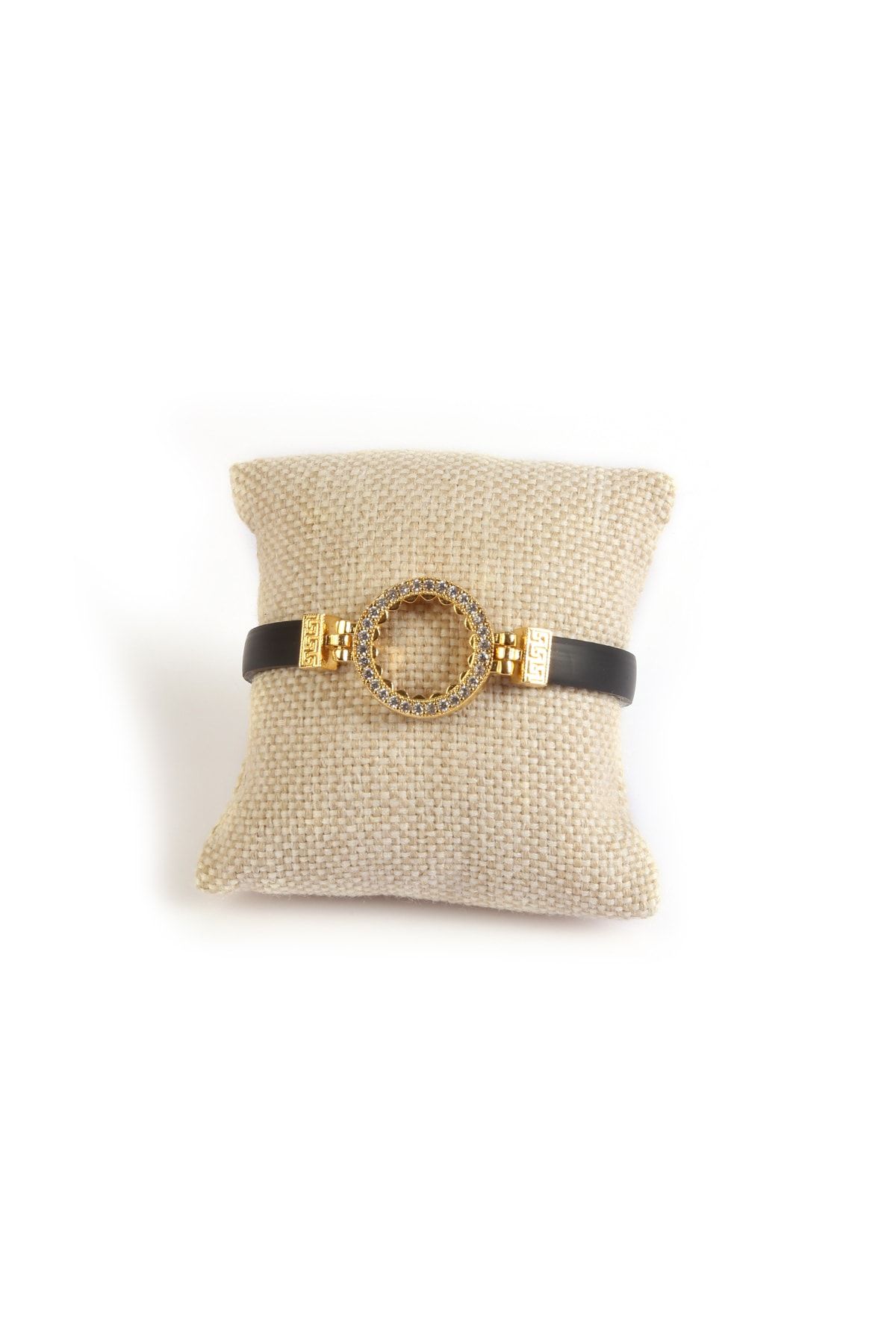 dehaberk 22 Carat Gold Plated Bracelet with Quarter Insert