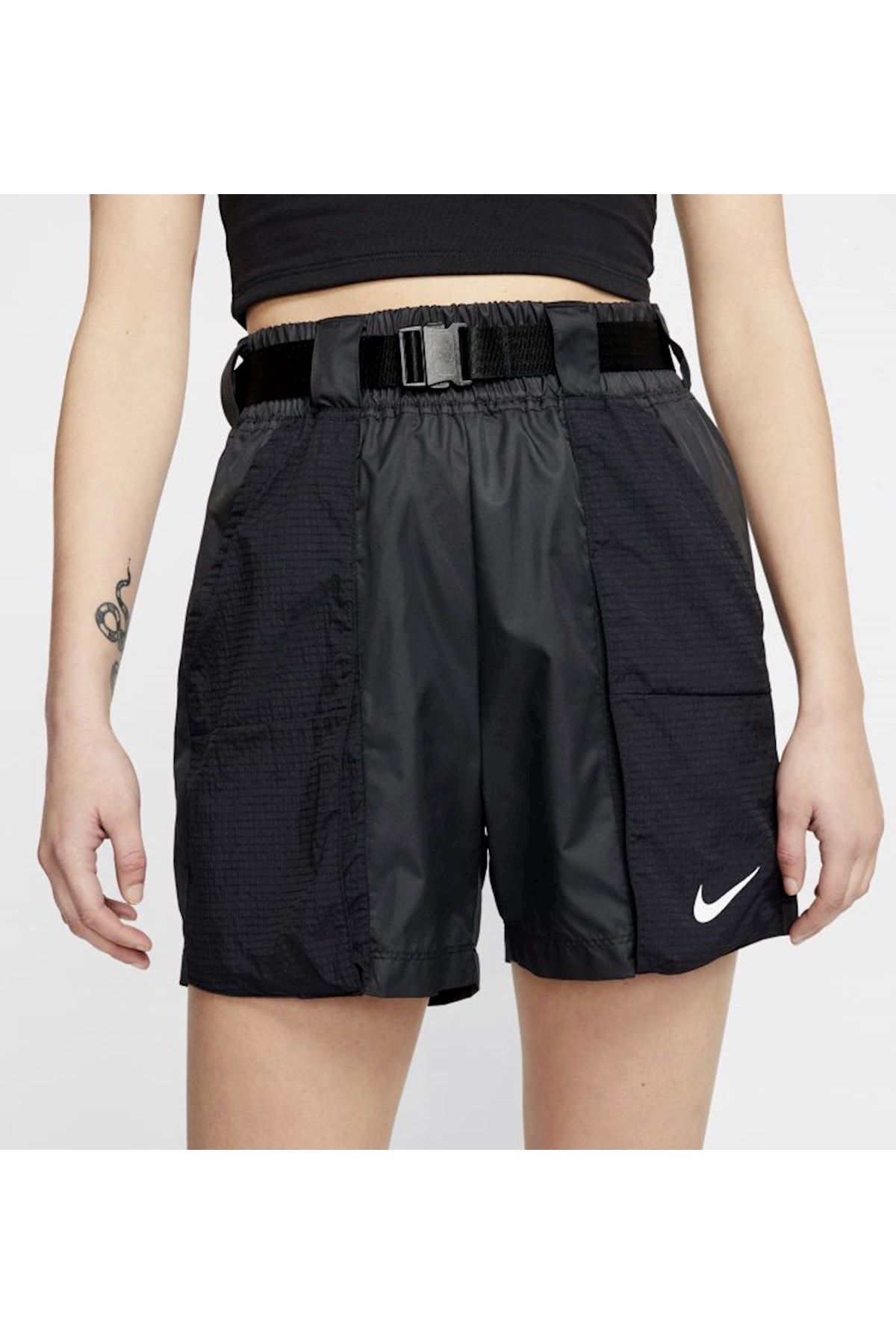 Nike Shorts Women Black Sportswear Swoosh Women s Woven Shorts