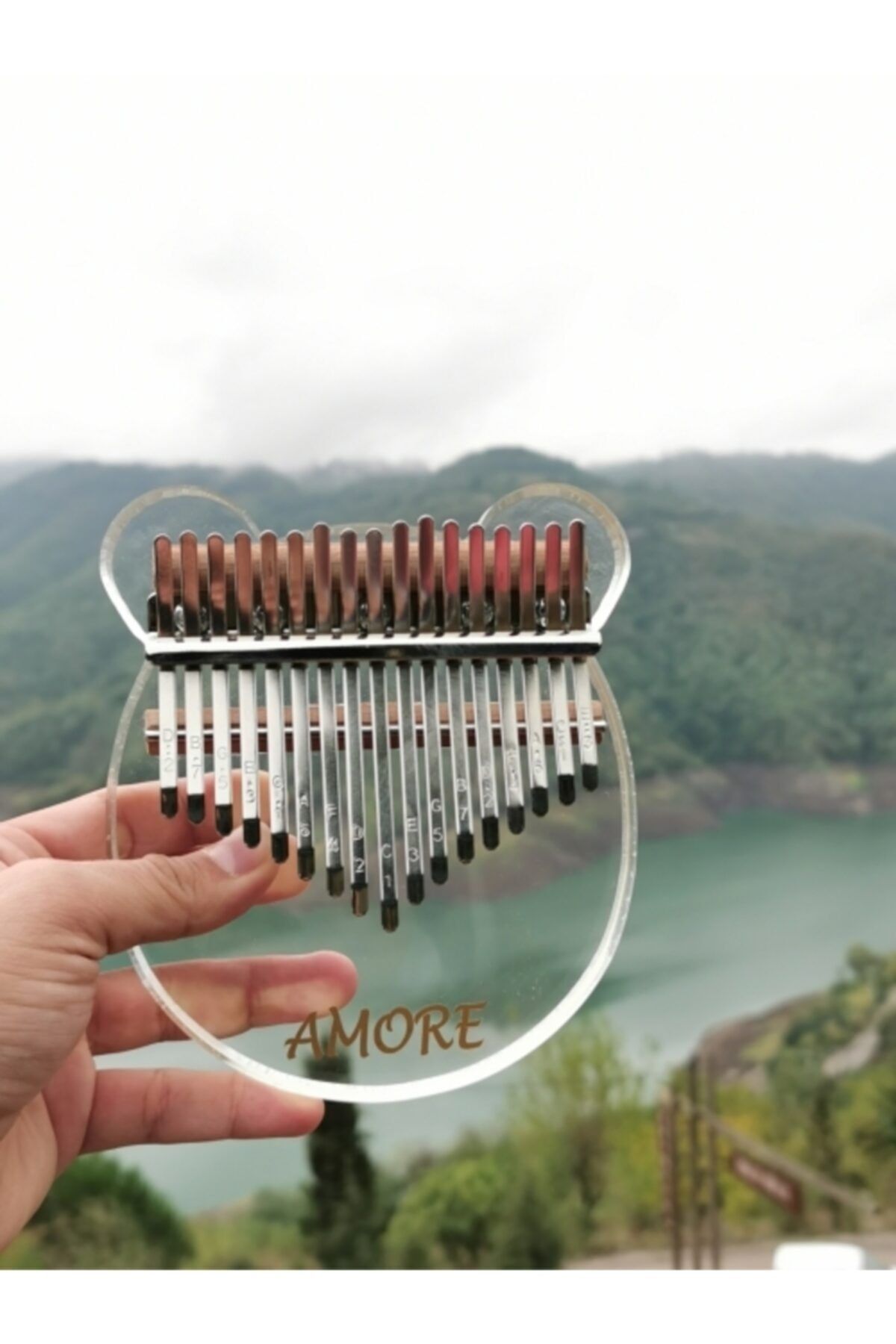 Kalimba transparent hot sale