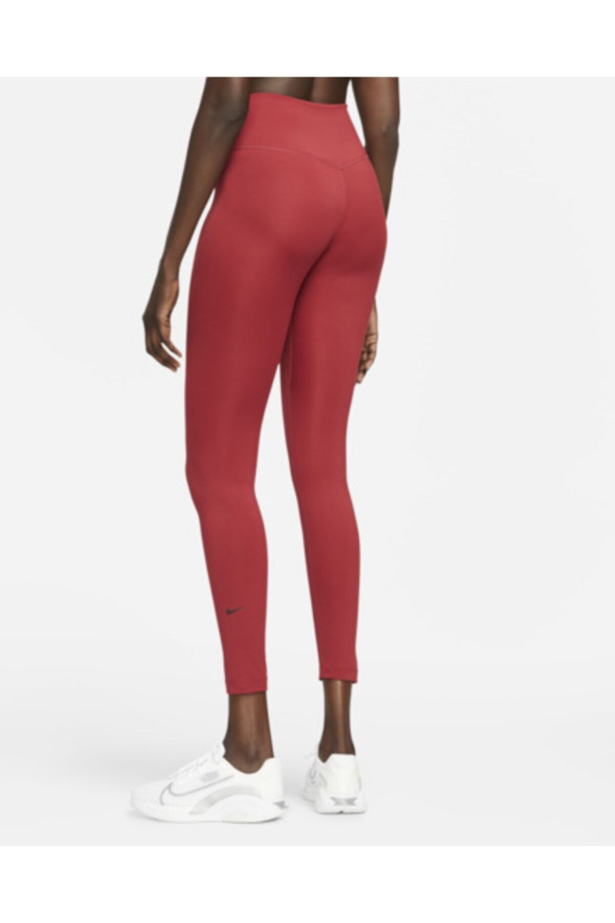Nike One Dri-fit Mid-rise Dark Red Color Women's Tights - Trendyol