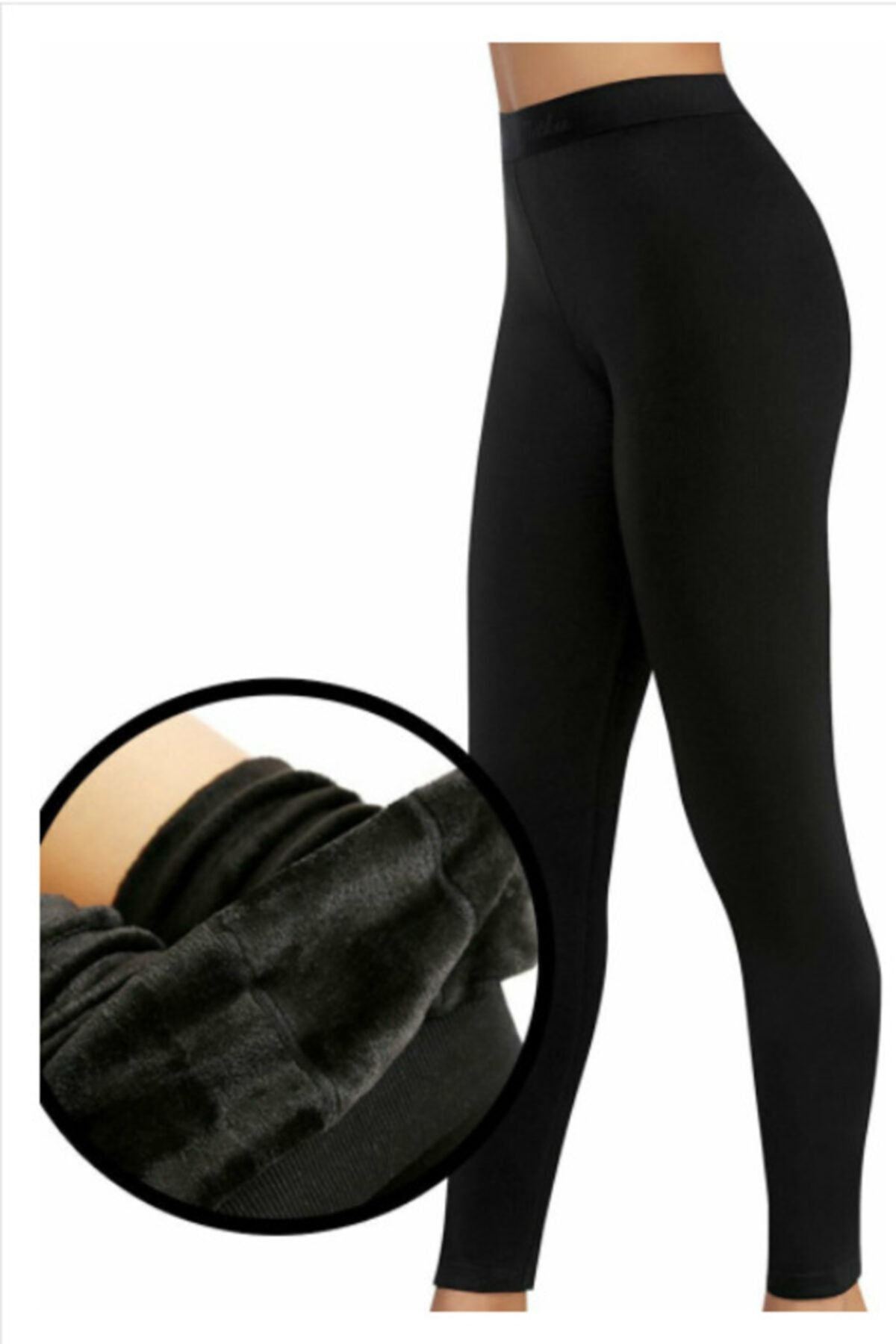 Q-İN Thermal Tights with Plush Inside, Thermal Tights, Plush, Plush Inside,  Fleece Inside, Warming Tights