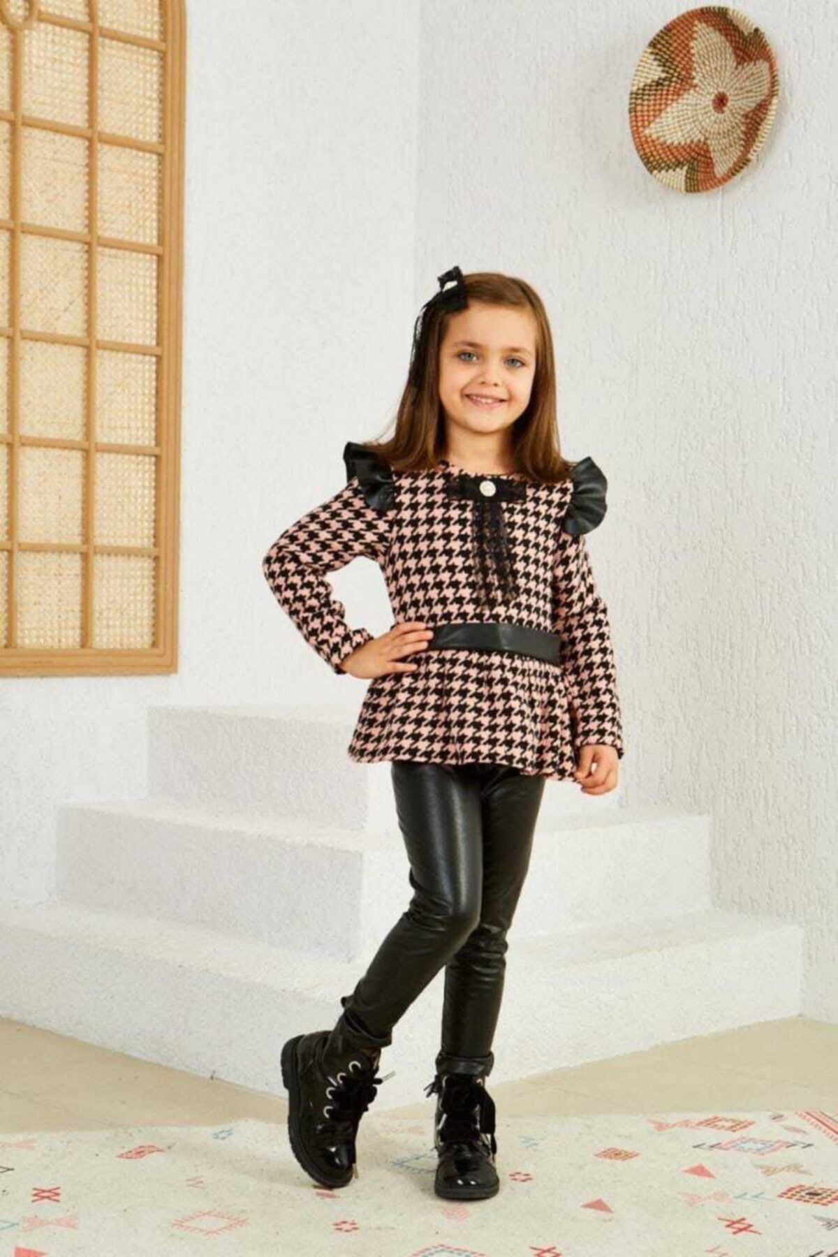 Patterned winter outlet leggings