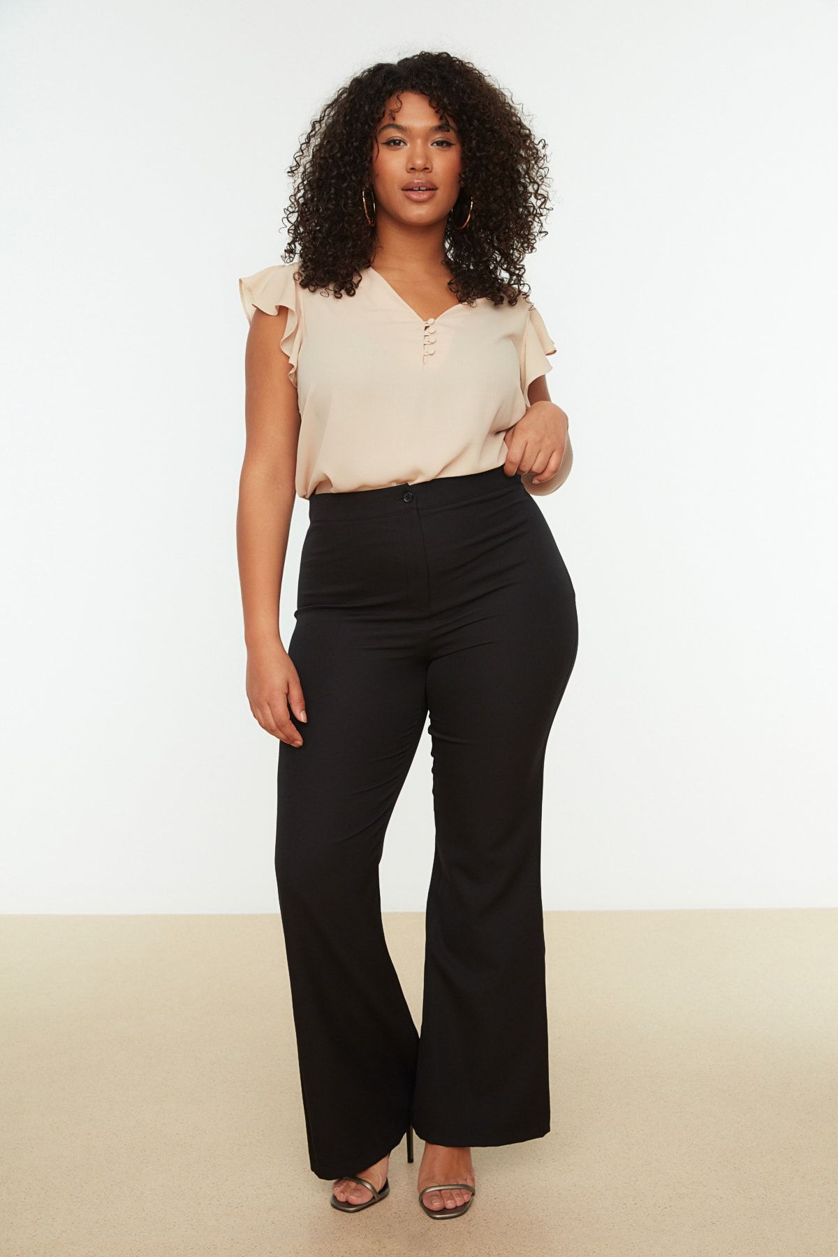 Plus size on sale black pants