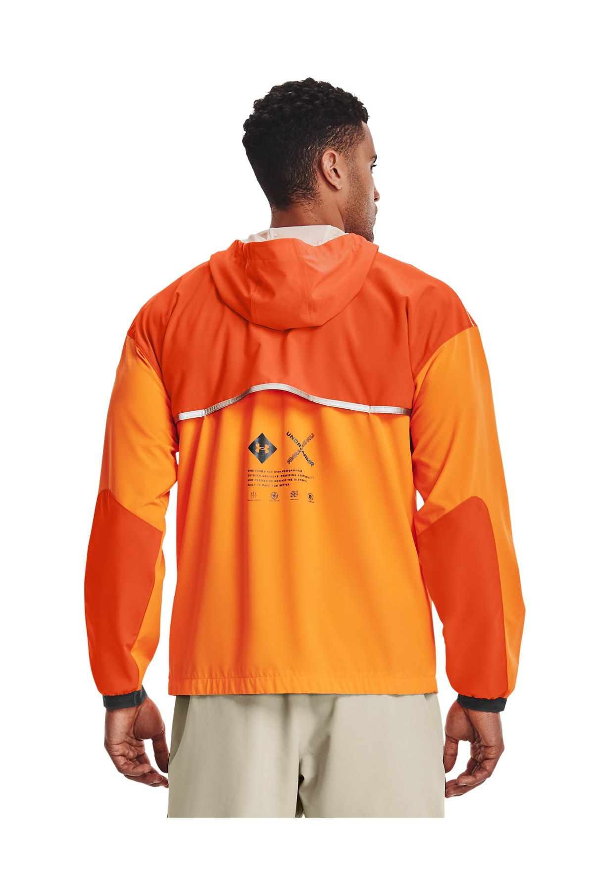 Under armour orange clearance jacket