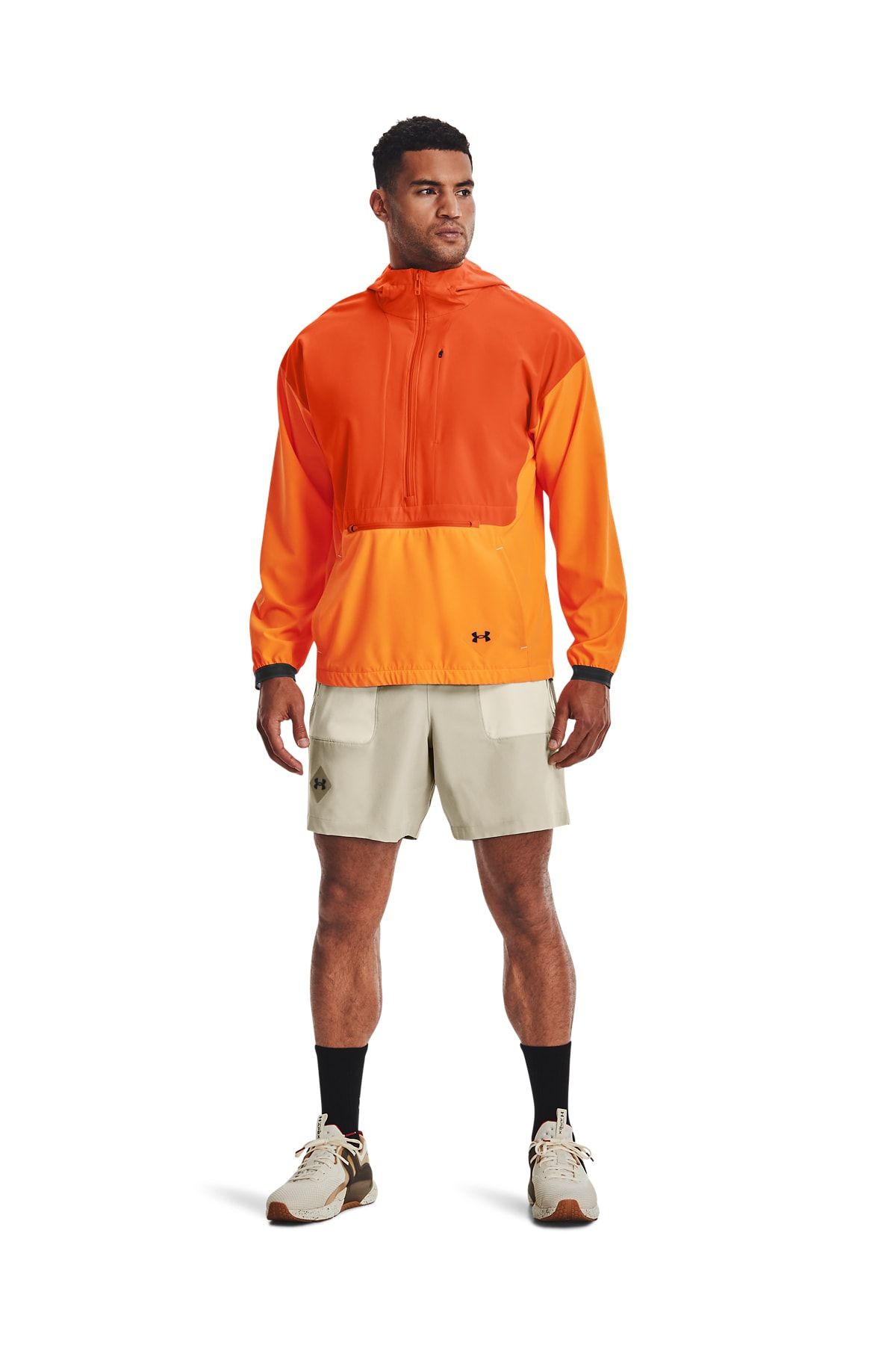 Under armour orange jacket shop