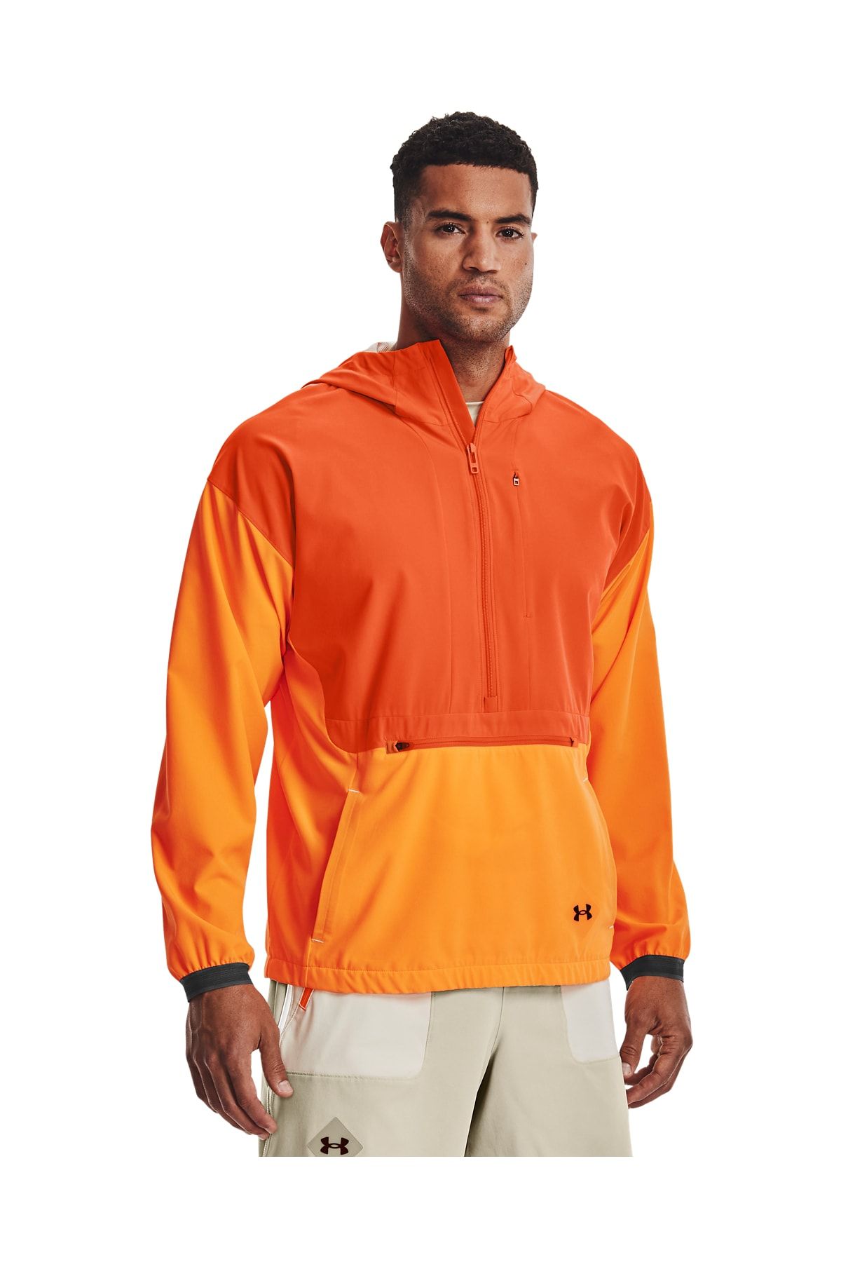 Under armour half zip windbreaker best sale