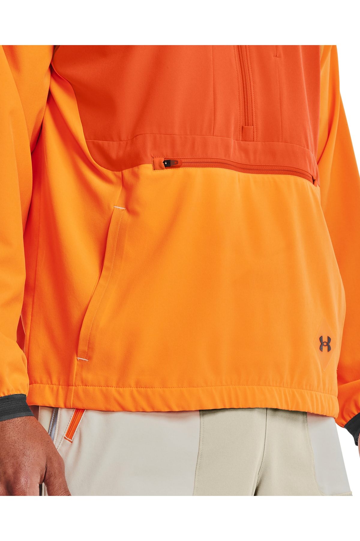 Under armour sale orange jacket