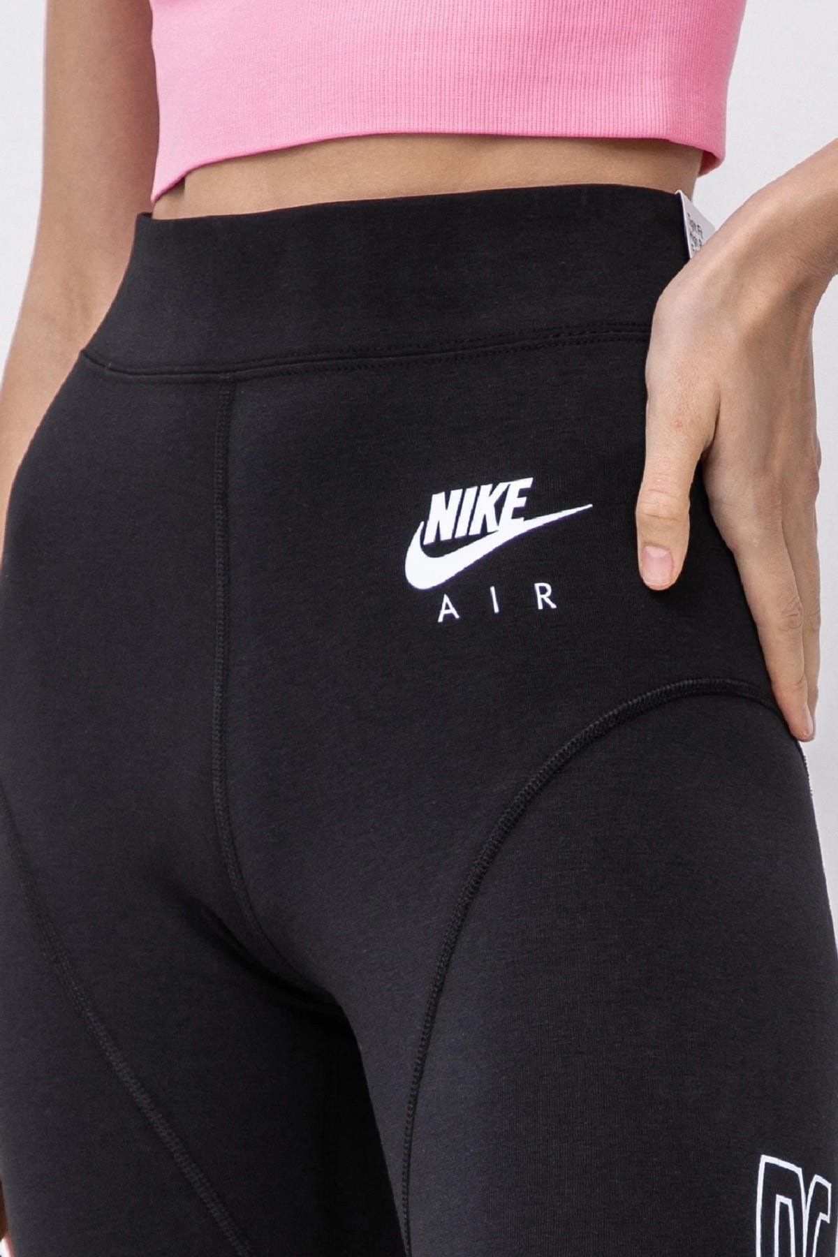 Nike Air High Rise Tight Fit High Waisted Cotton Polyester Tights