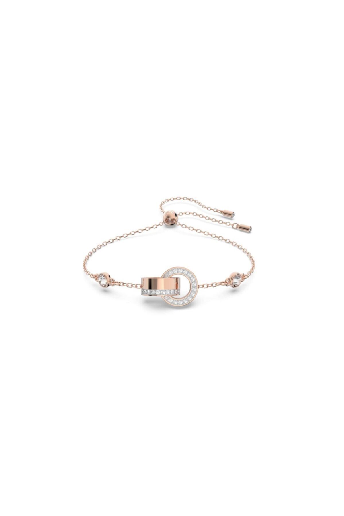 White and rose cheap gold bracelet