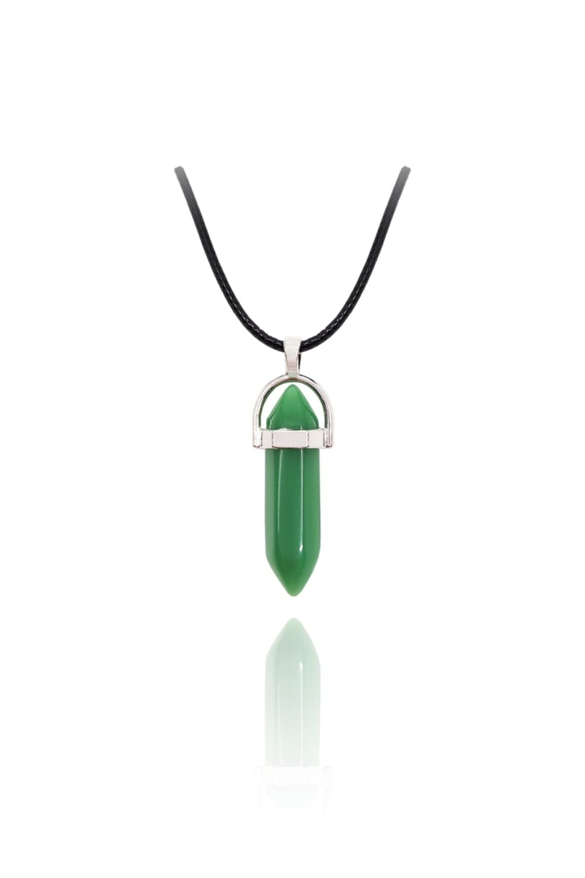 Necklace jade stone on sale