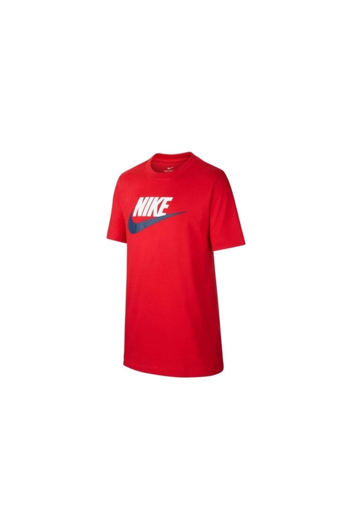 Red nike shop tee shirt