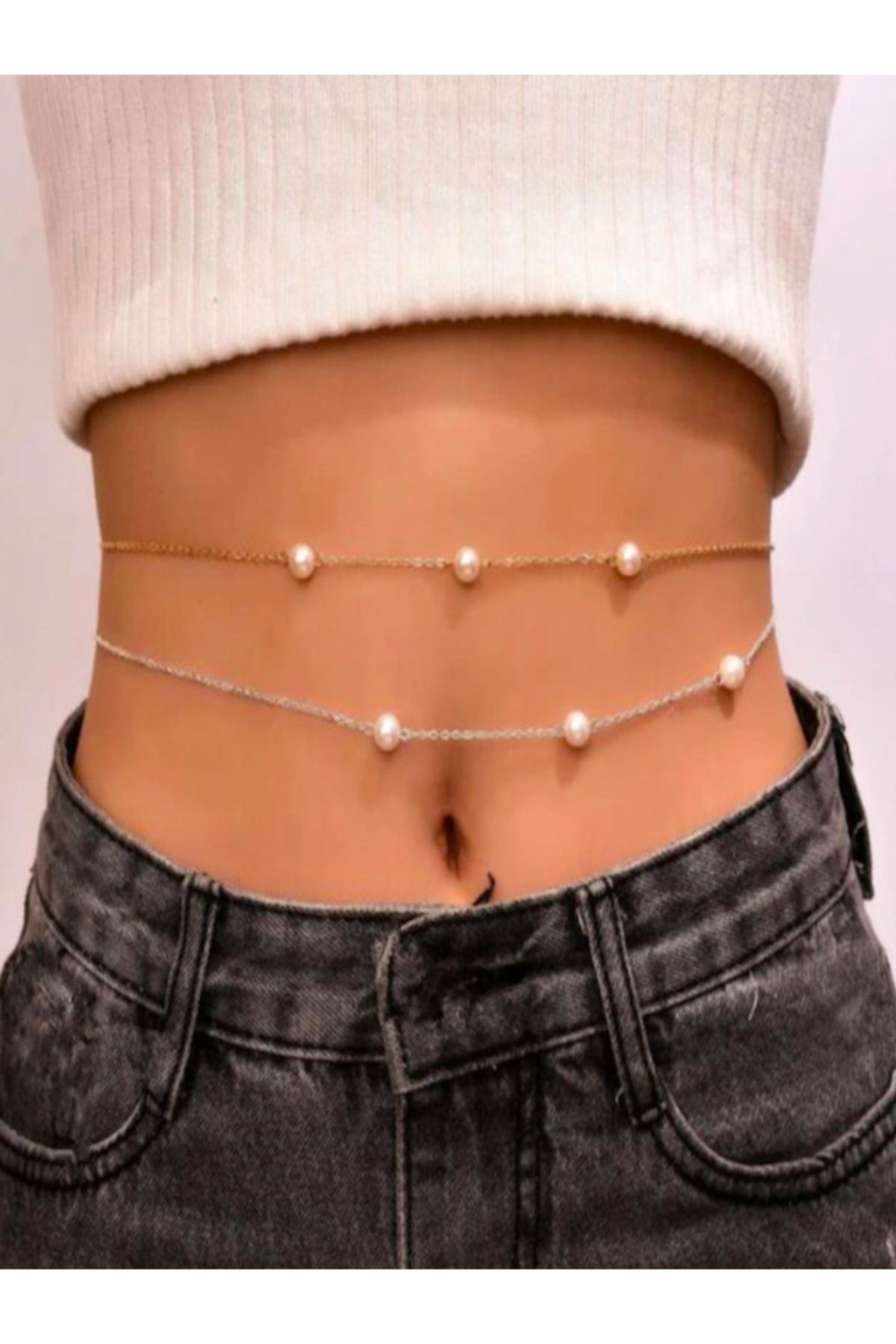 Waist gold best sale chain