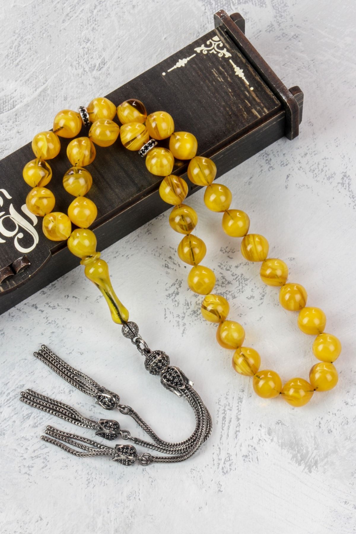 Amber rosary cheap