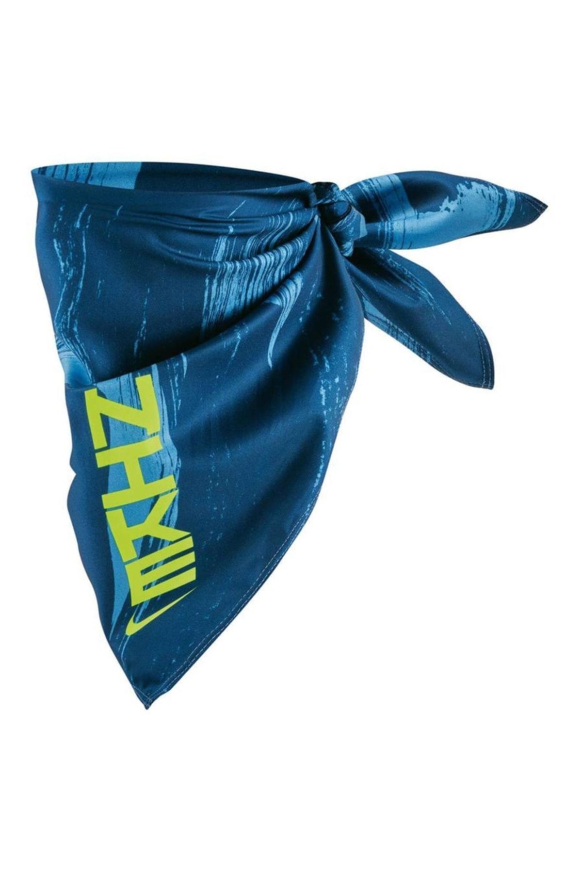 Nike Bandana Unisex Blue Training Basketball Headband Graphic
