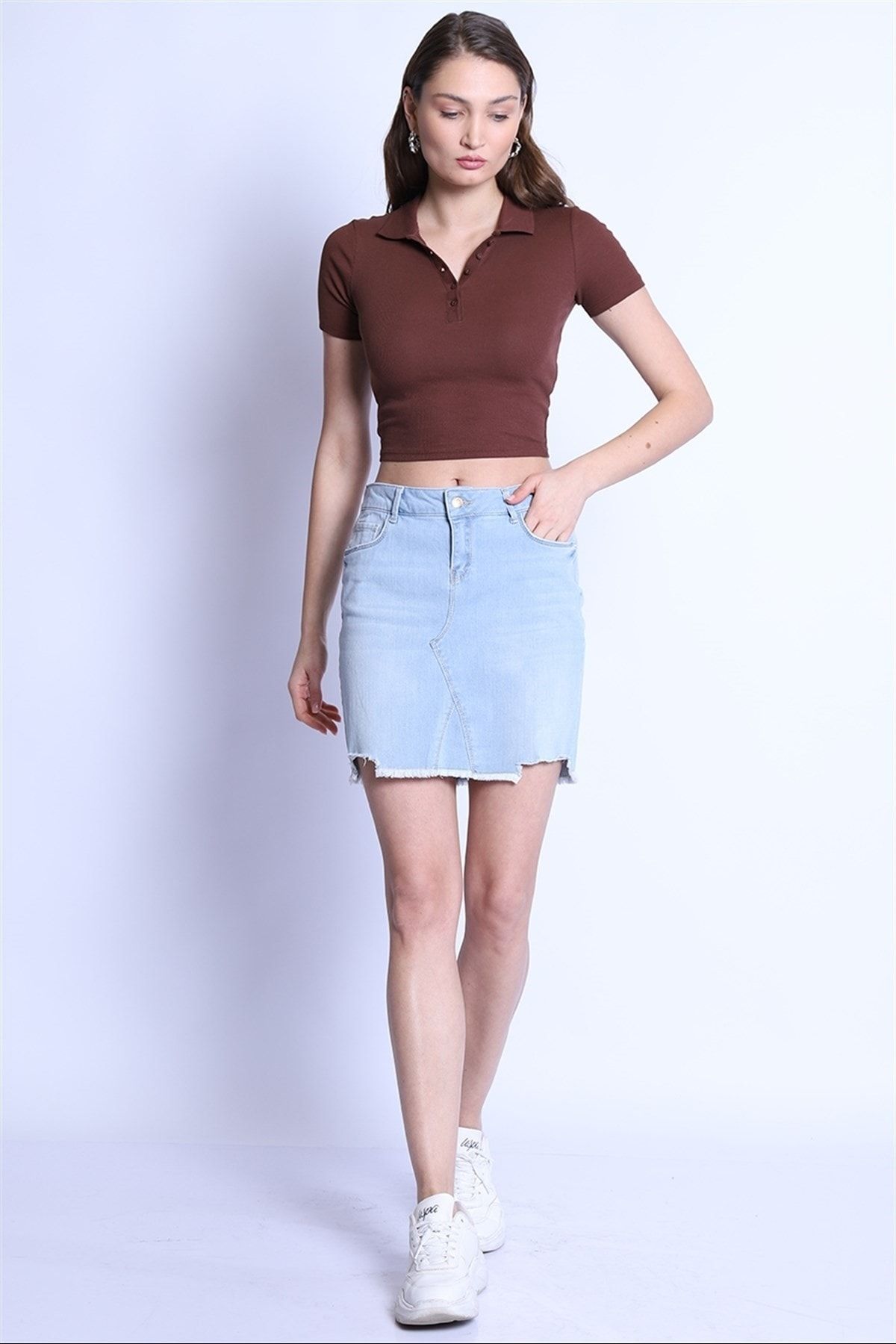Denim deals skirts 2018